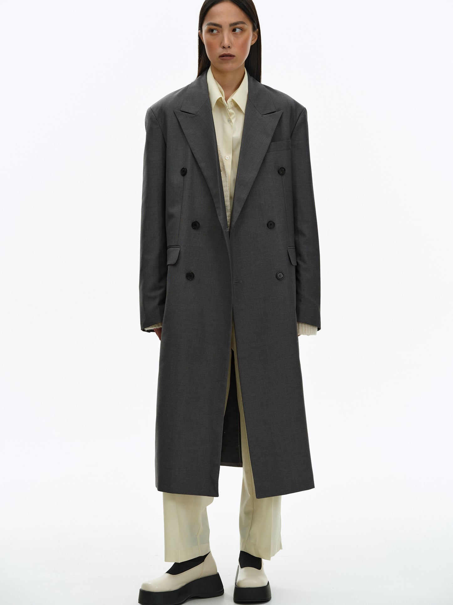 Double-Breasted Mens Blazer, Anchor