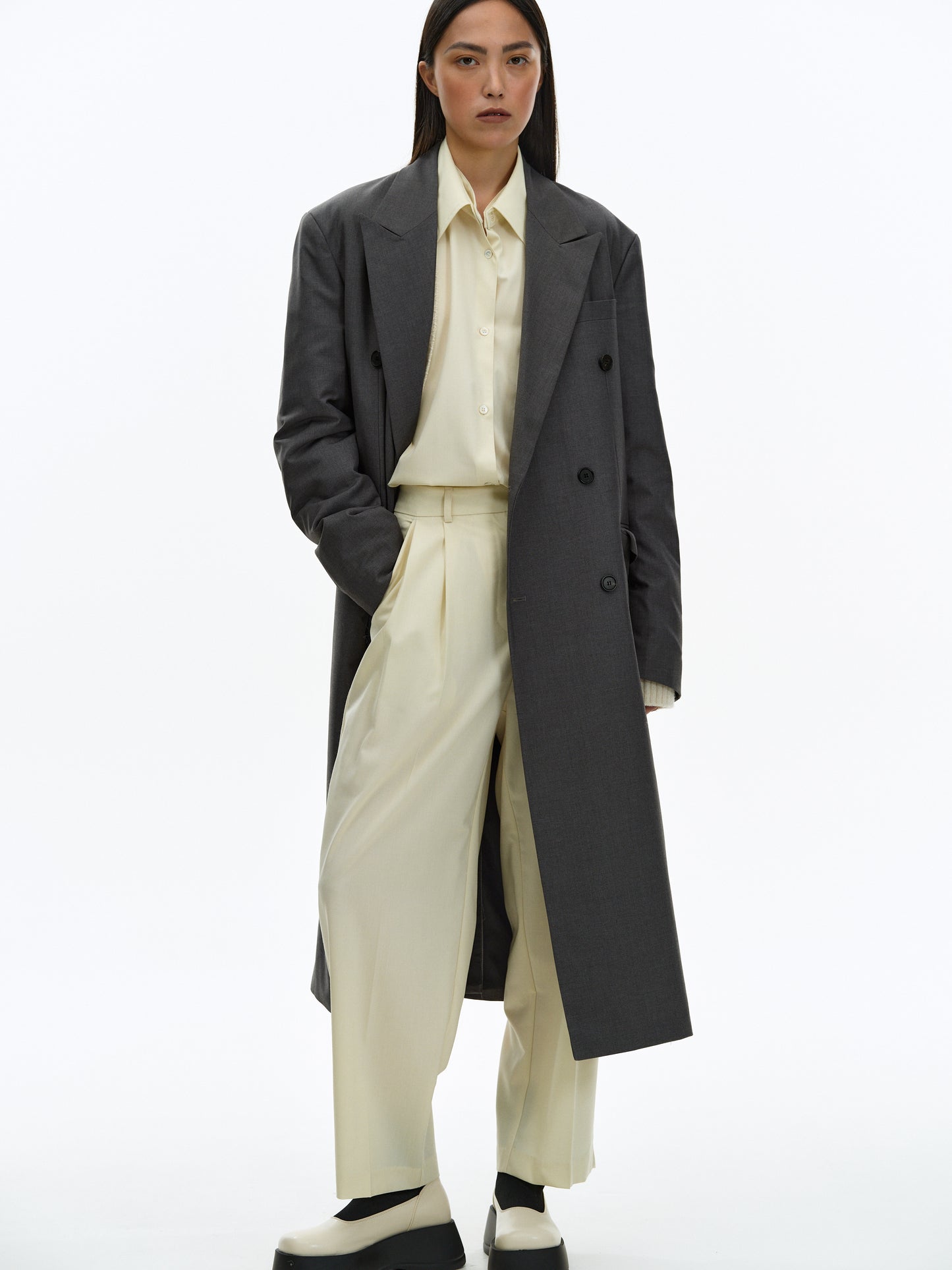 Double-Breasted Mens Blazer, Anchor