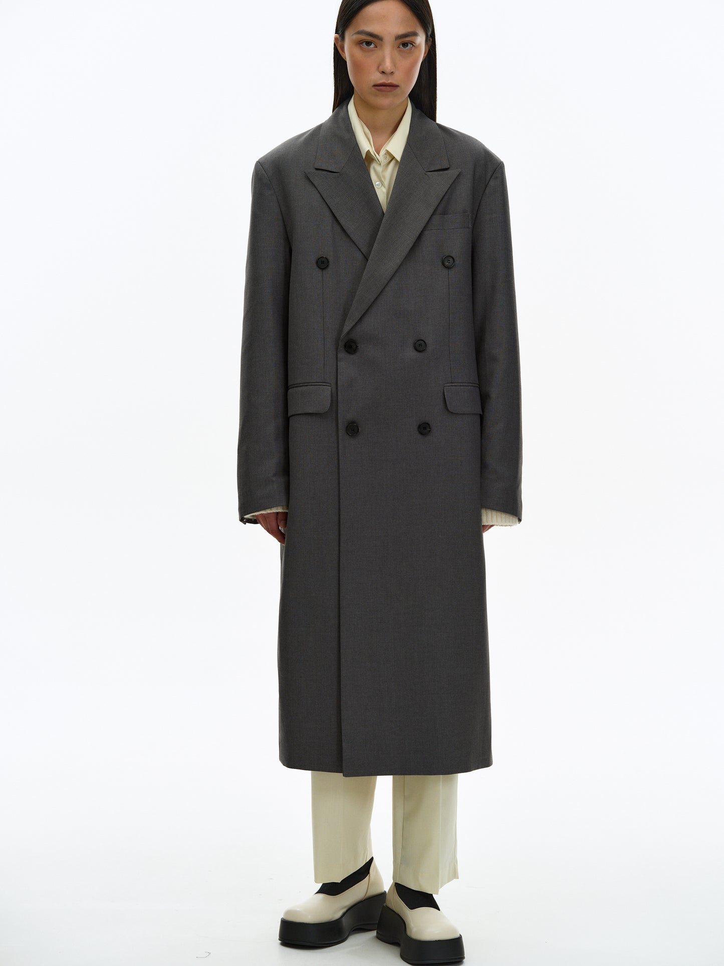 Double-Breasted Mens Blazer, Anchor
