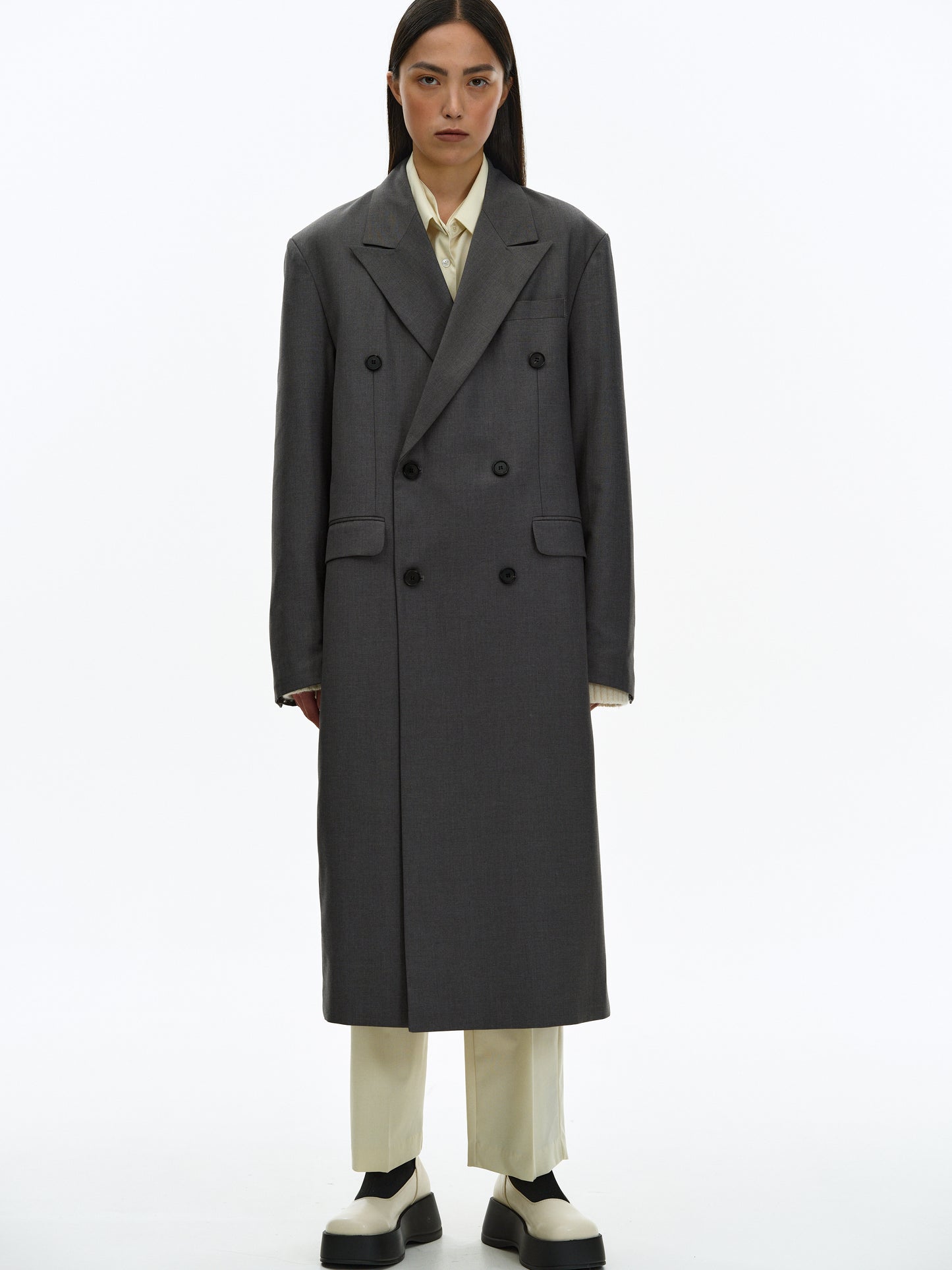 Double-Breasted Mens Blazer, Anchor
