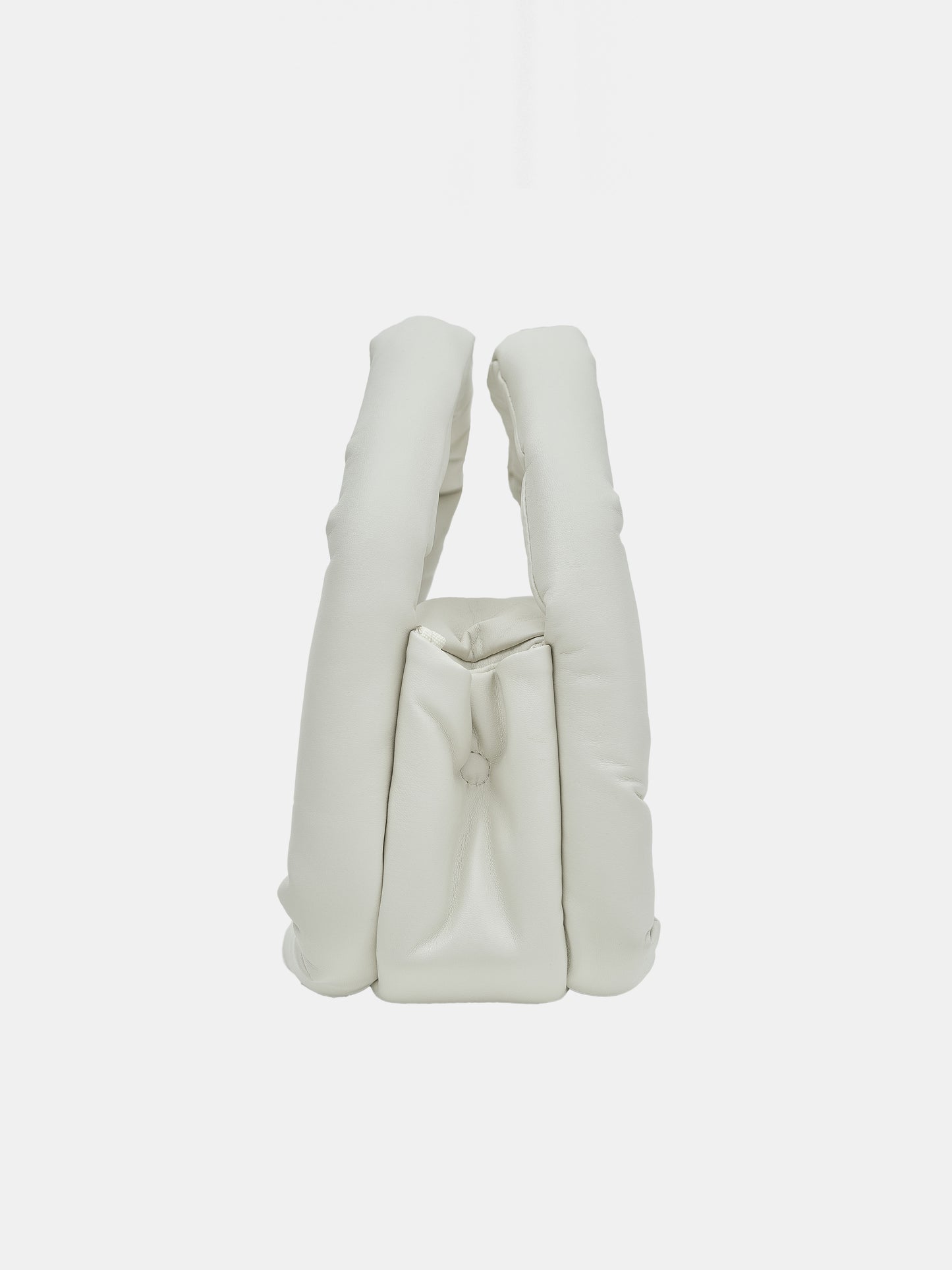 Padded Tote Bag, Porcelain