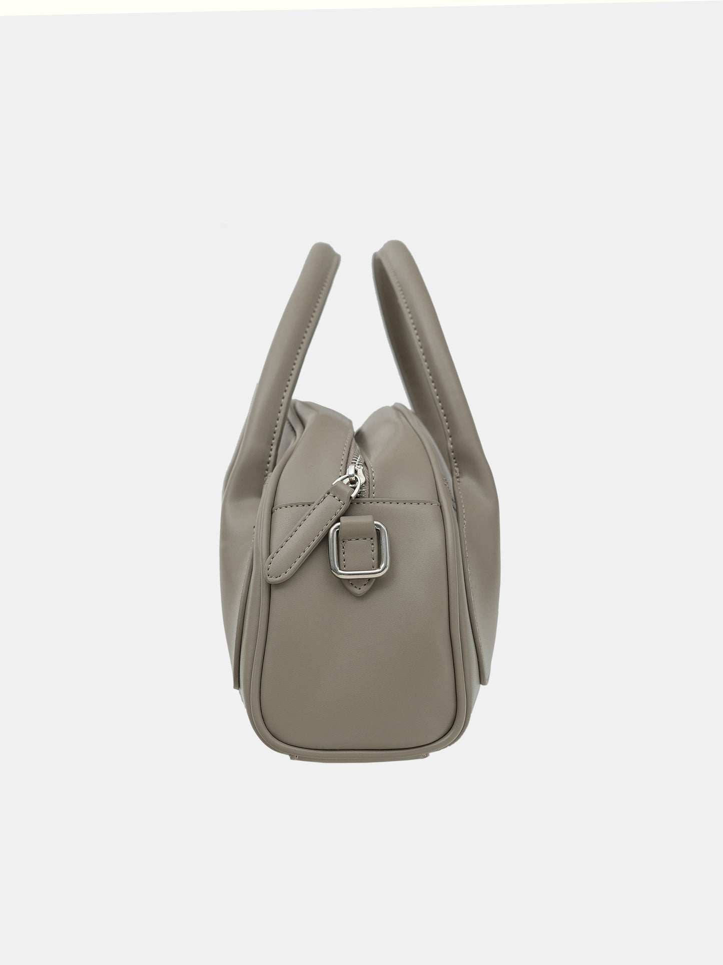 Leather Bowling Bag, Ocher