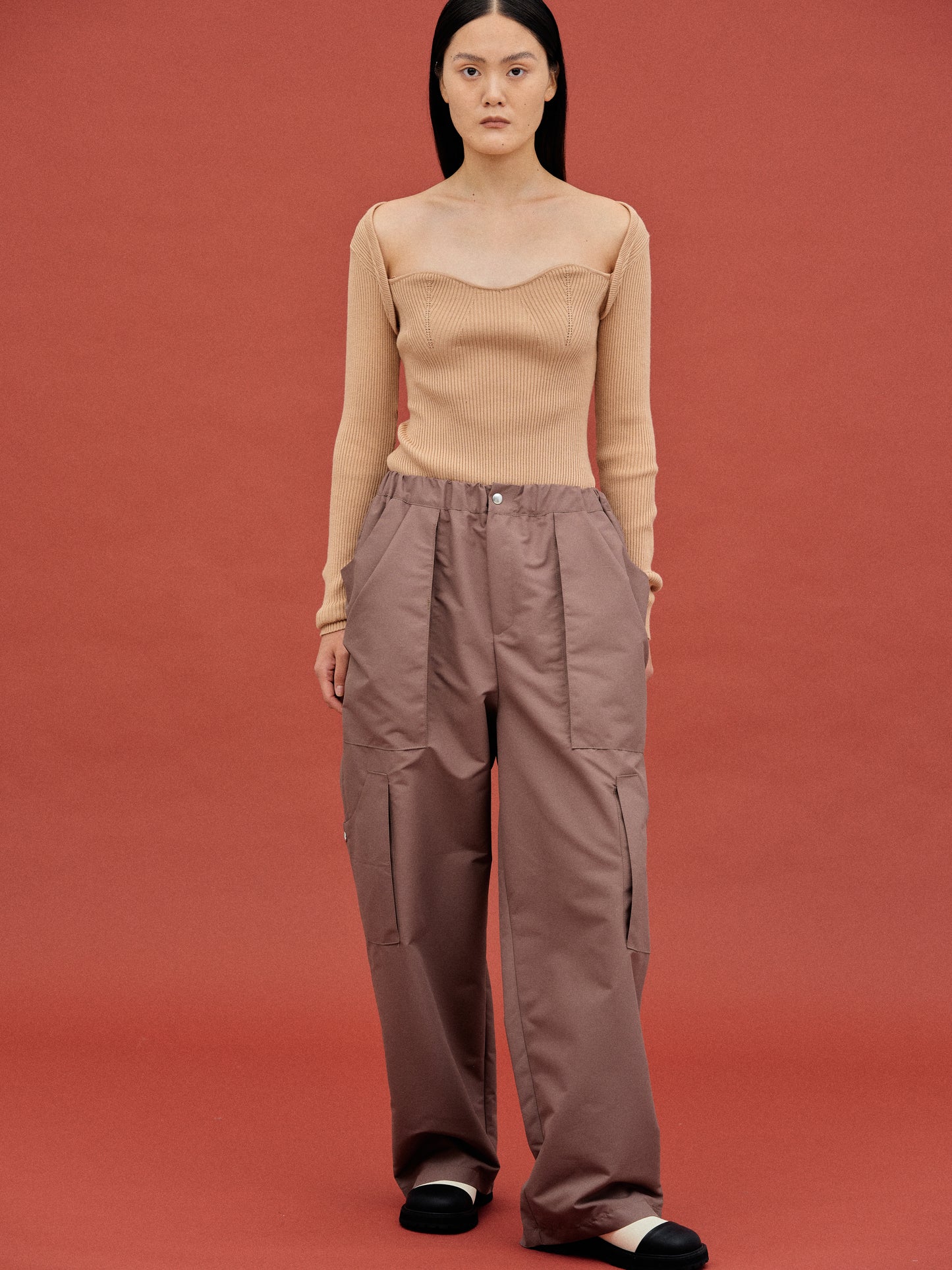 Carpenter Cargo Pants, Rosy Brown