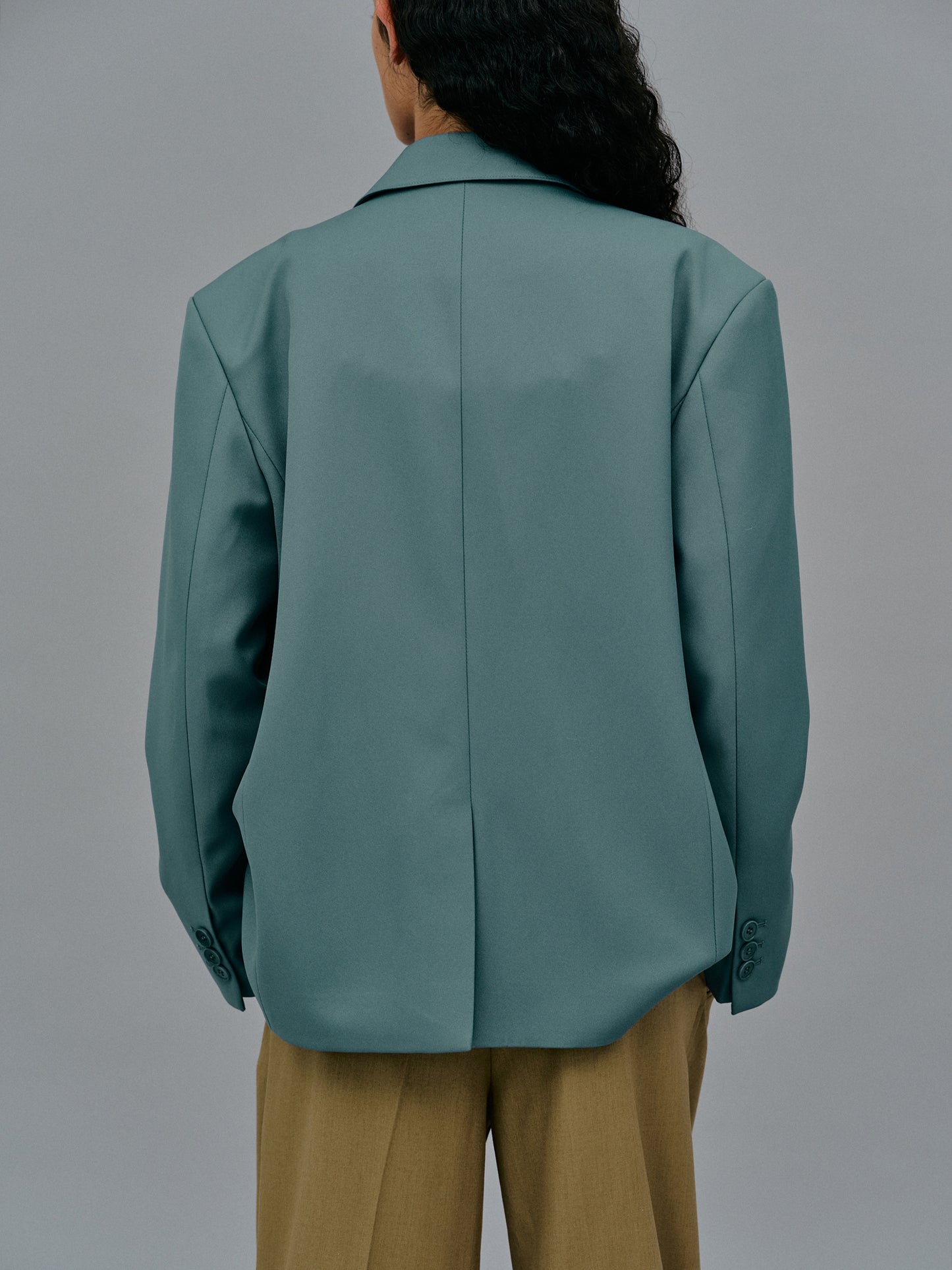 Double Pocket Blazer, Graphite