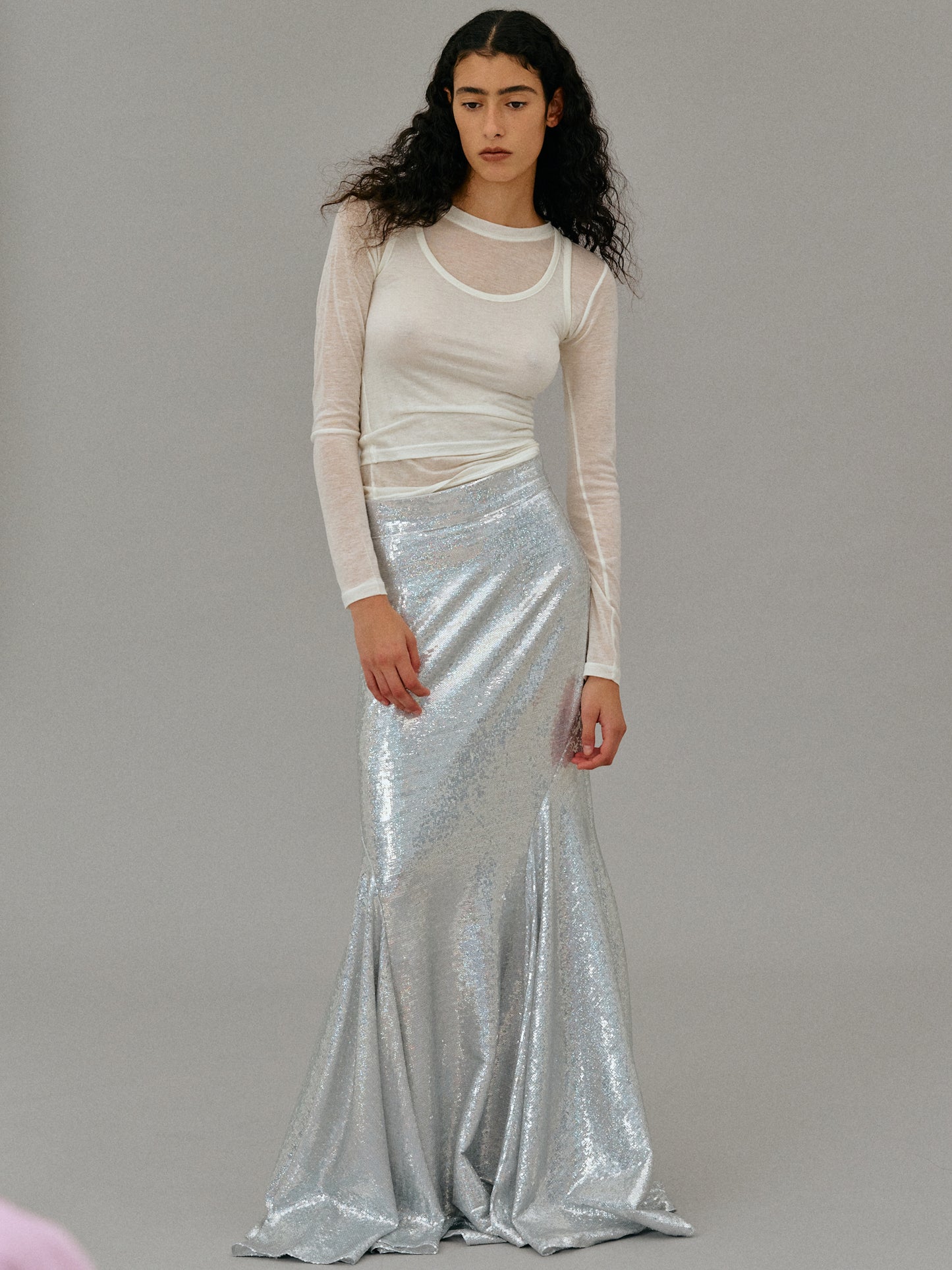 Tencel T-Shirt & Tank Set, Ivory