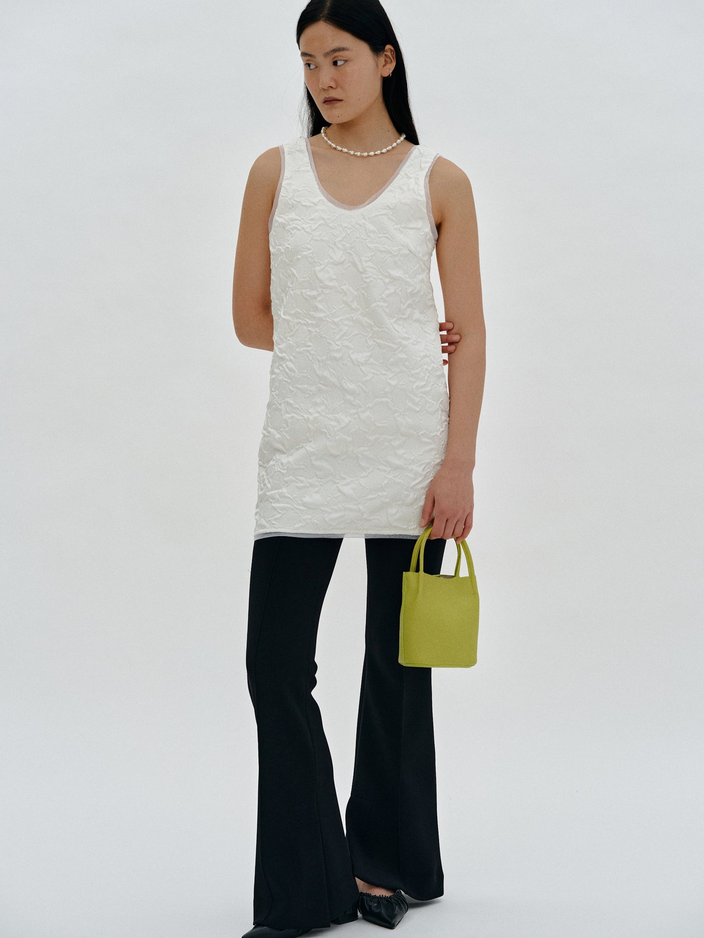 Top Handle Mini Bag, Green