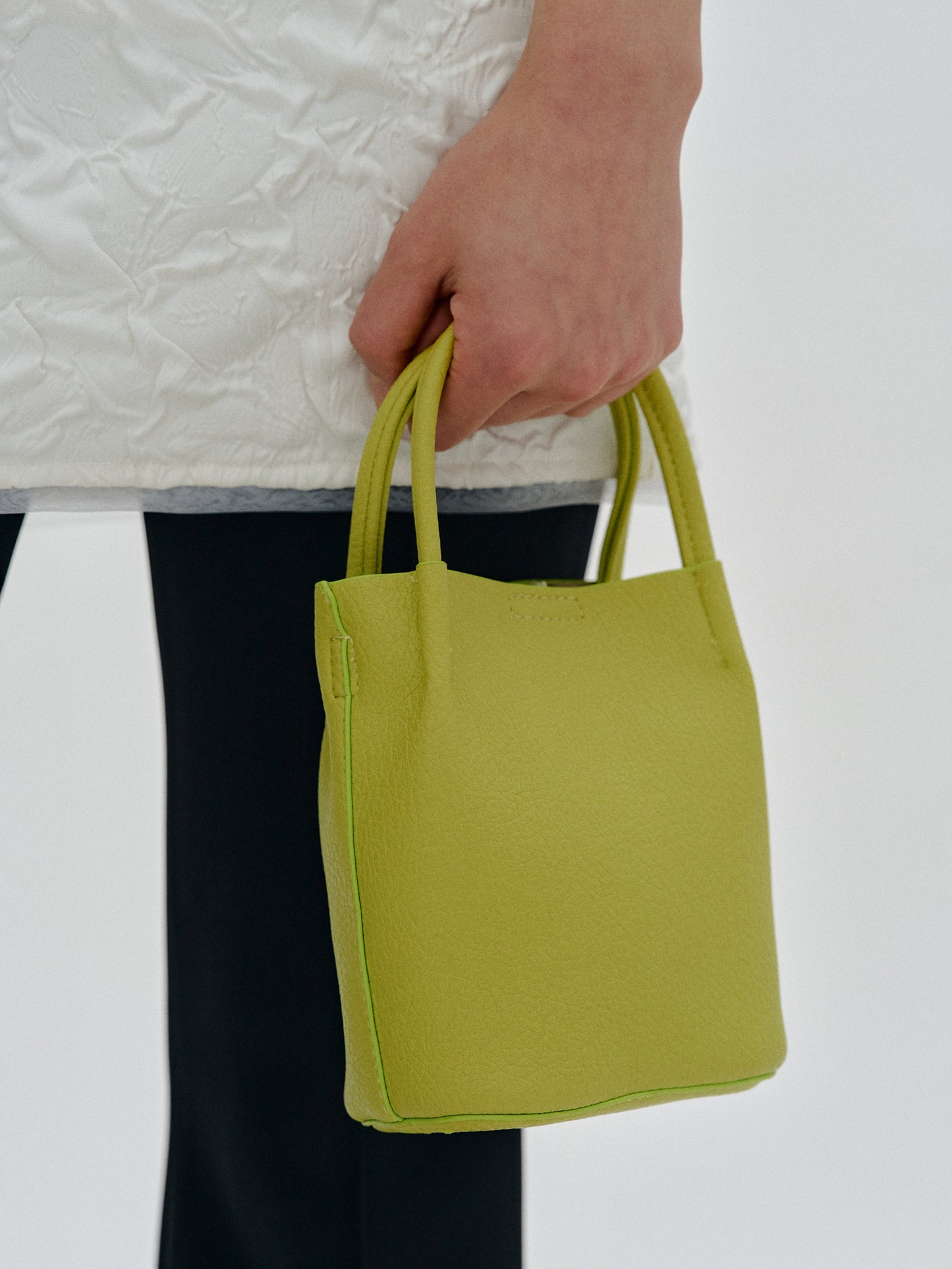 Top Handle Mini Bag, Green