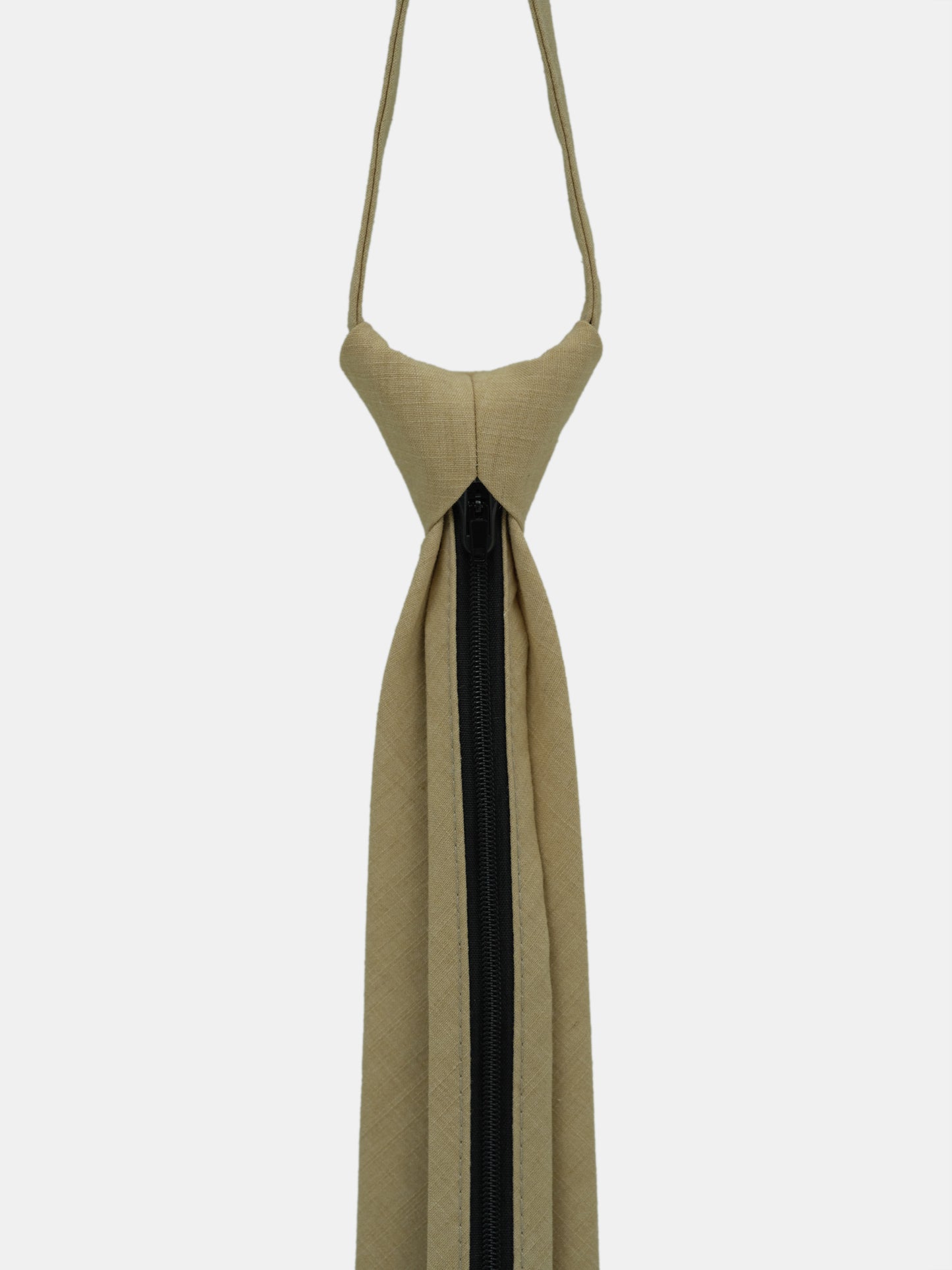 Glen Check Tie, Beige