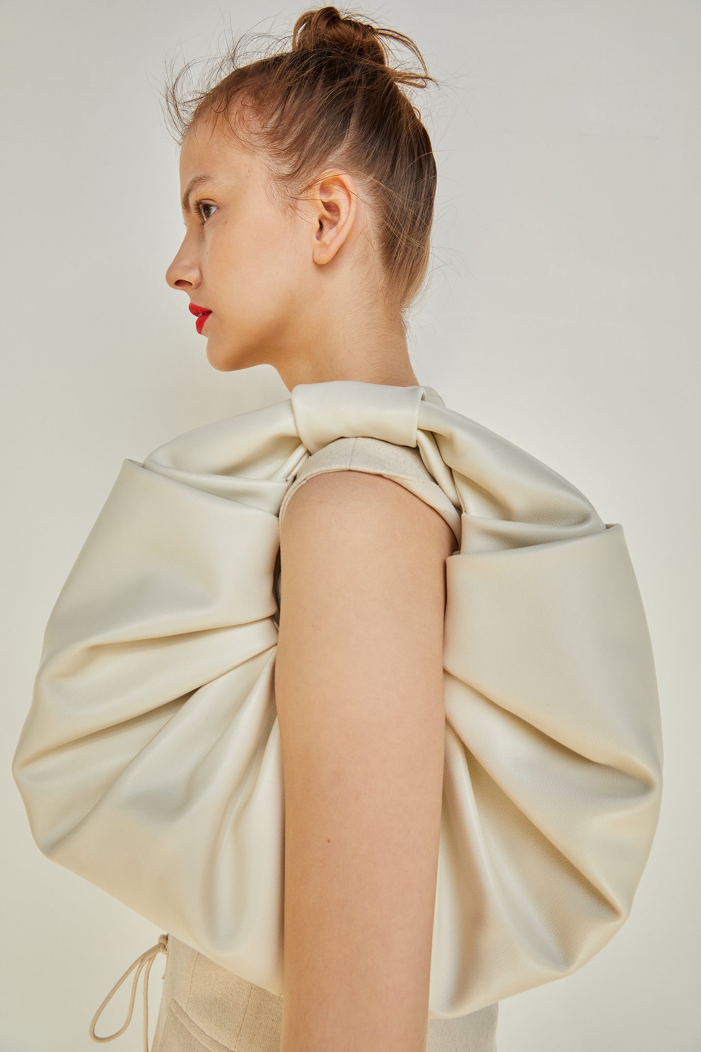 Croissant Bag, Ivory