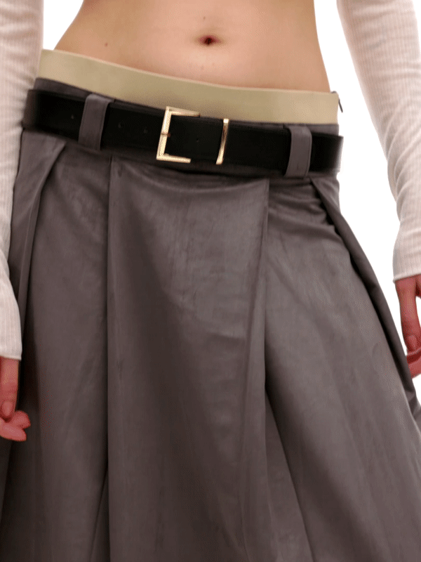 Cropped Knit, Grey