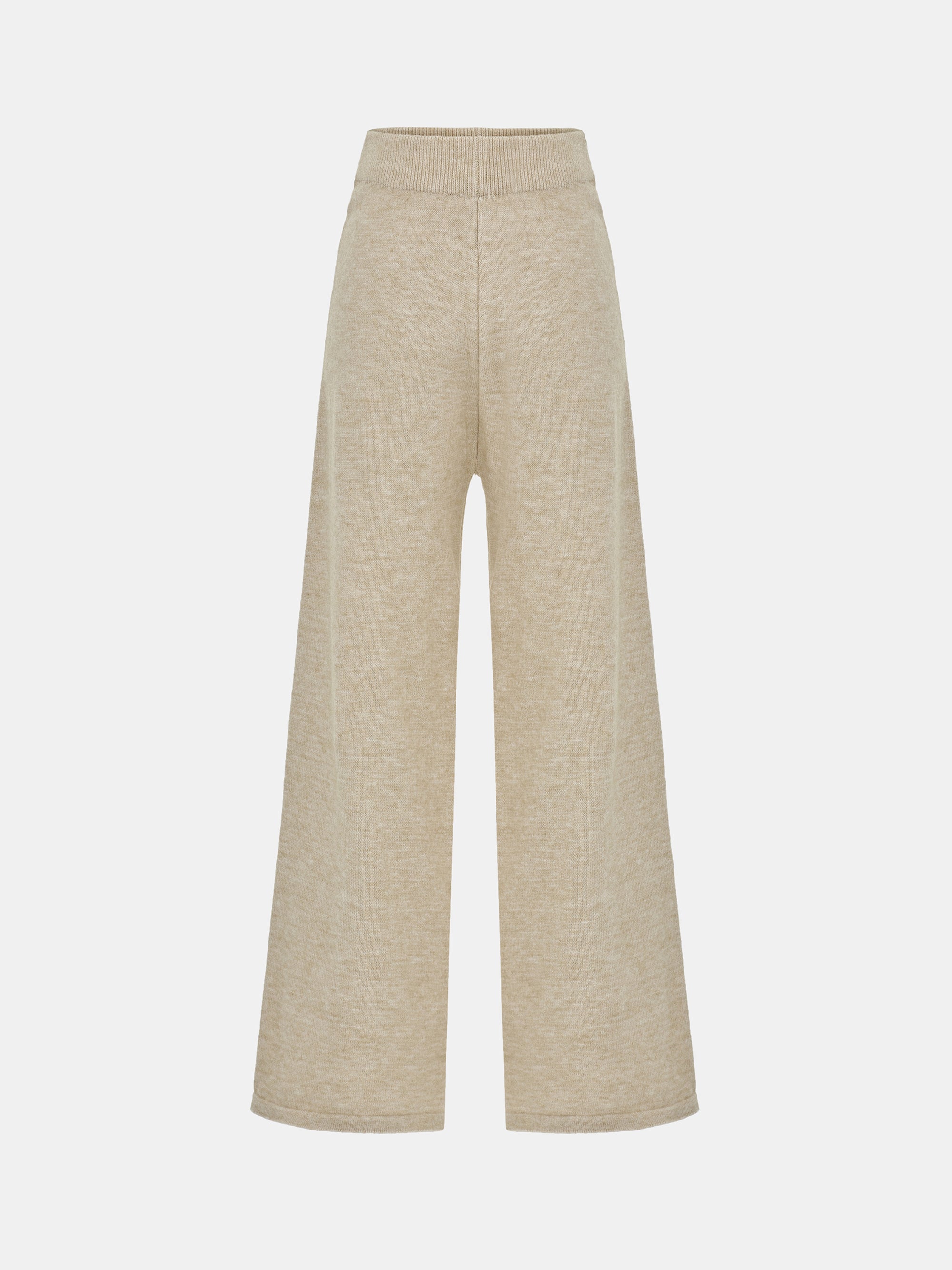 Robe Cardigan & Pants Set, Melange Beige