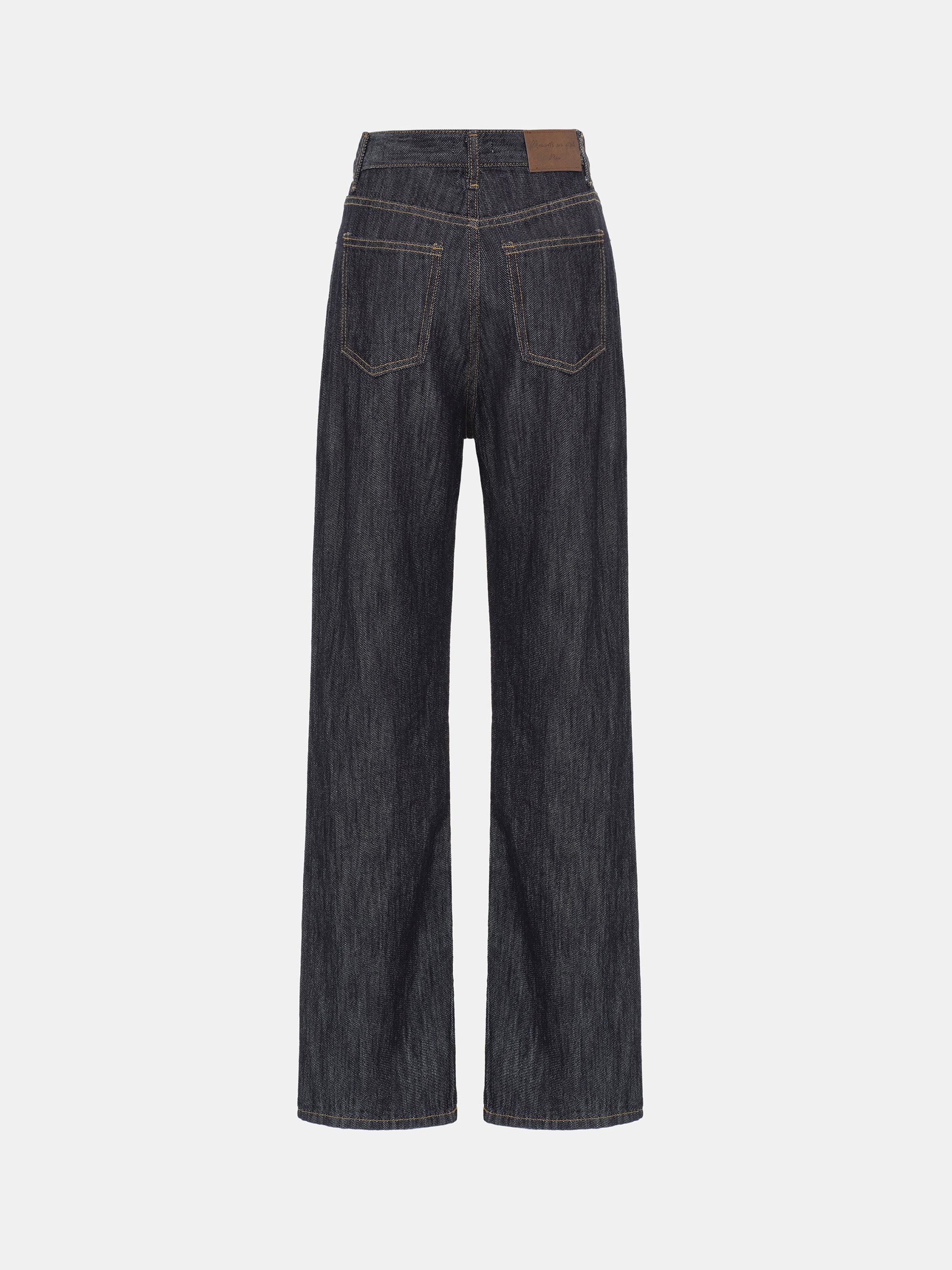 Raw Denim Slim Jeans, Indigo