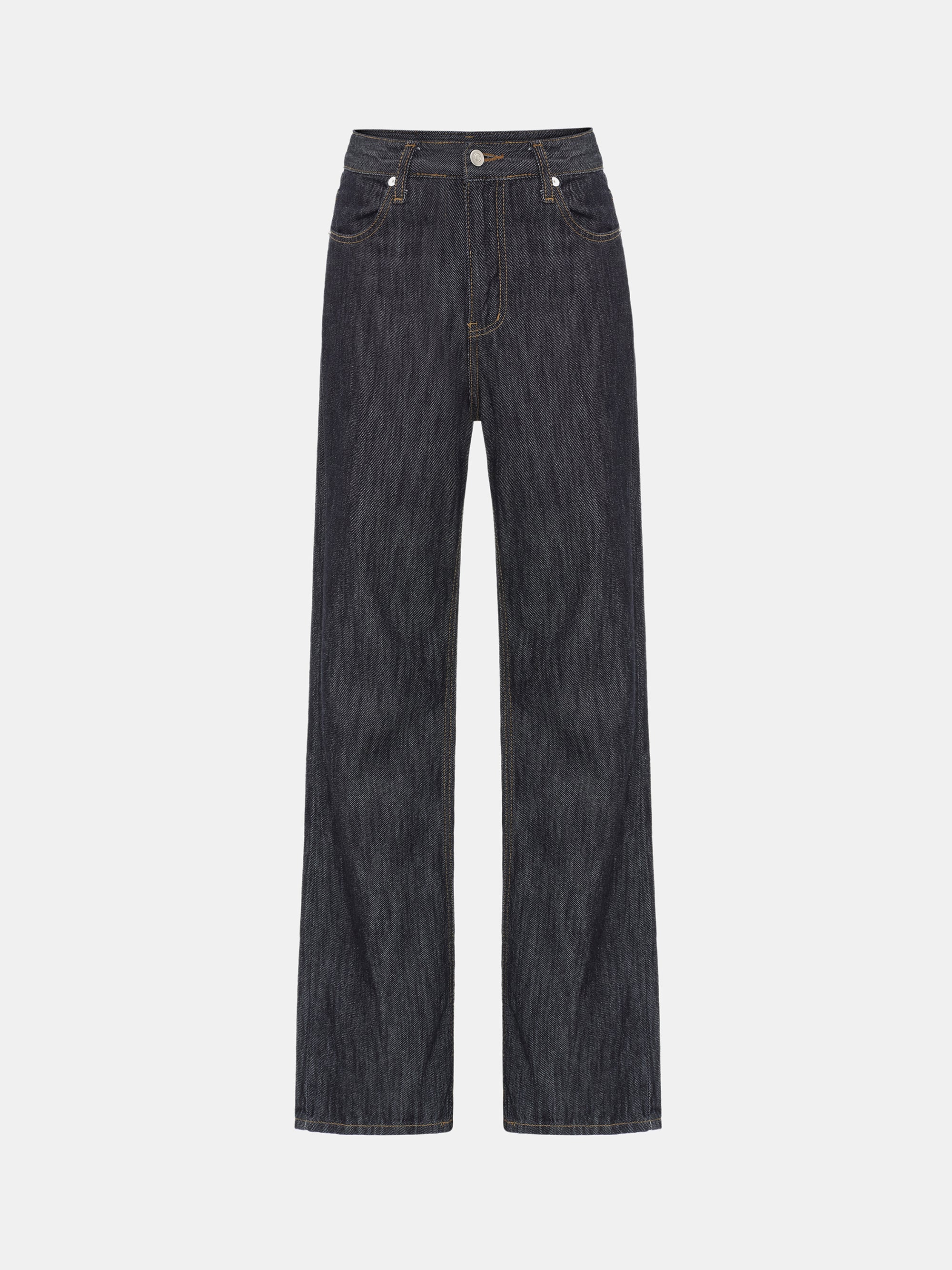 Raw Denim Slim Jeans, Indigo