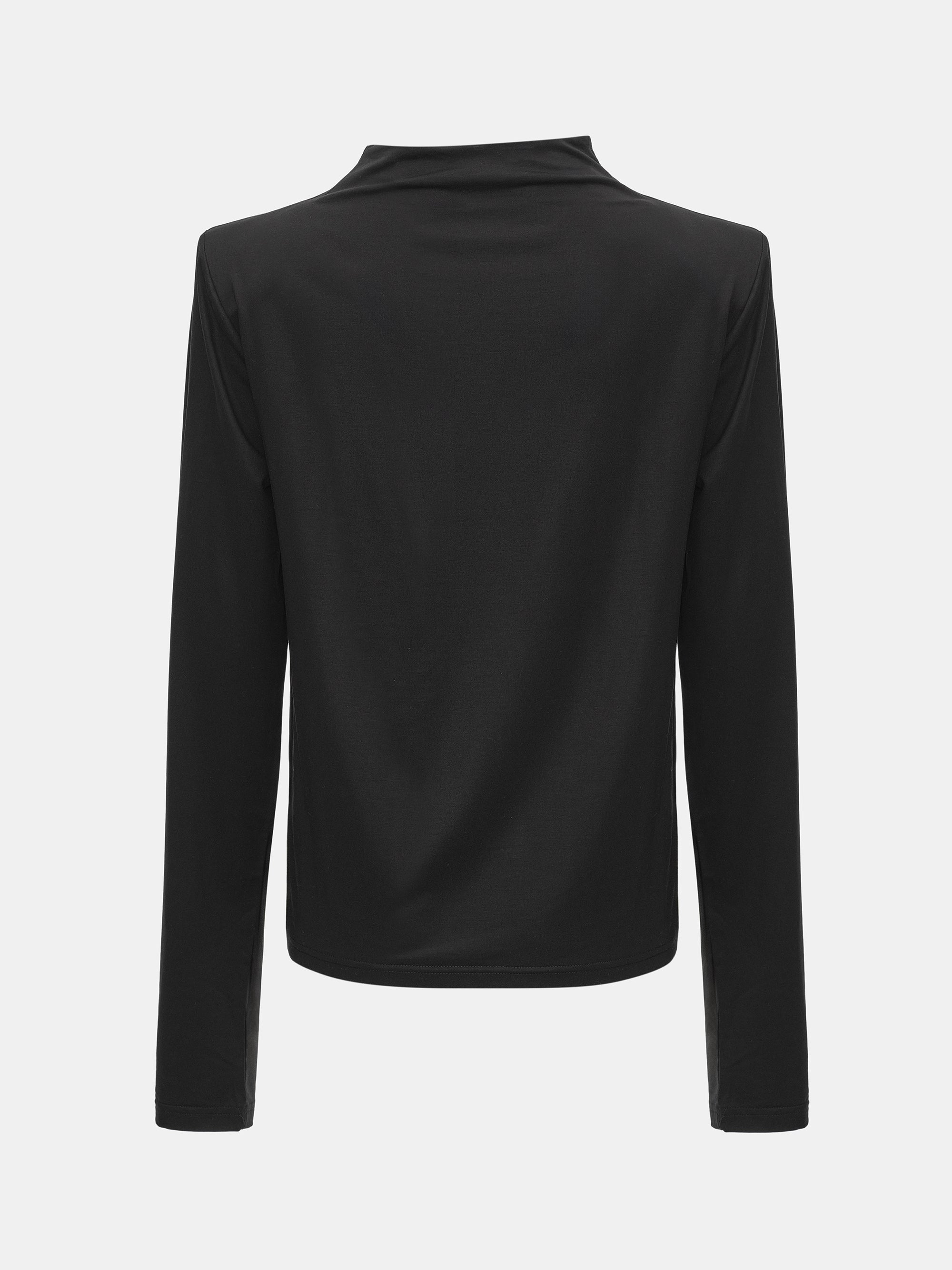 Padded Silky Top, Black