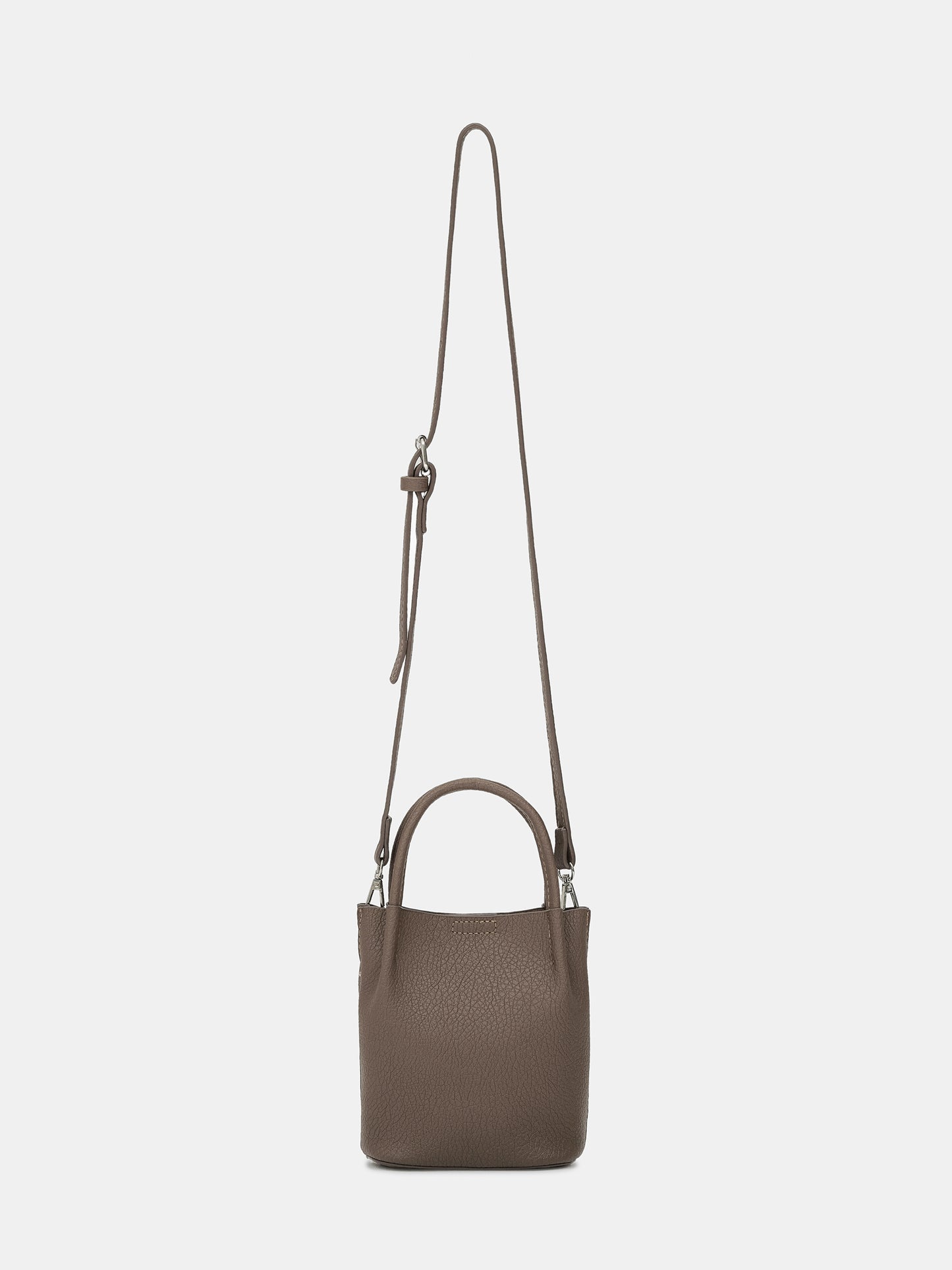 Top Handle Mini Bag, Walnut SourceUnknown