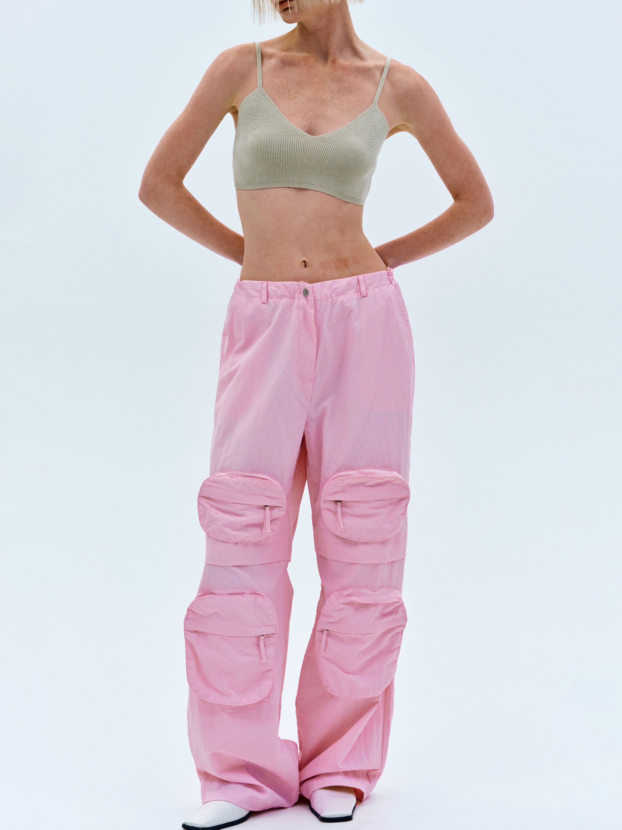 アウトレット最安価格 Multi Pocket Pink Pants 23SS Unknown - パンツ