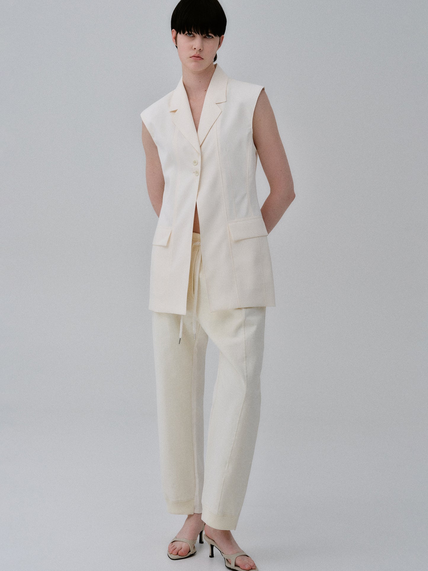 Lounge Suit Vest, Ivory