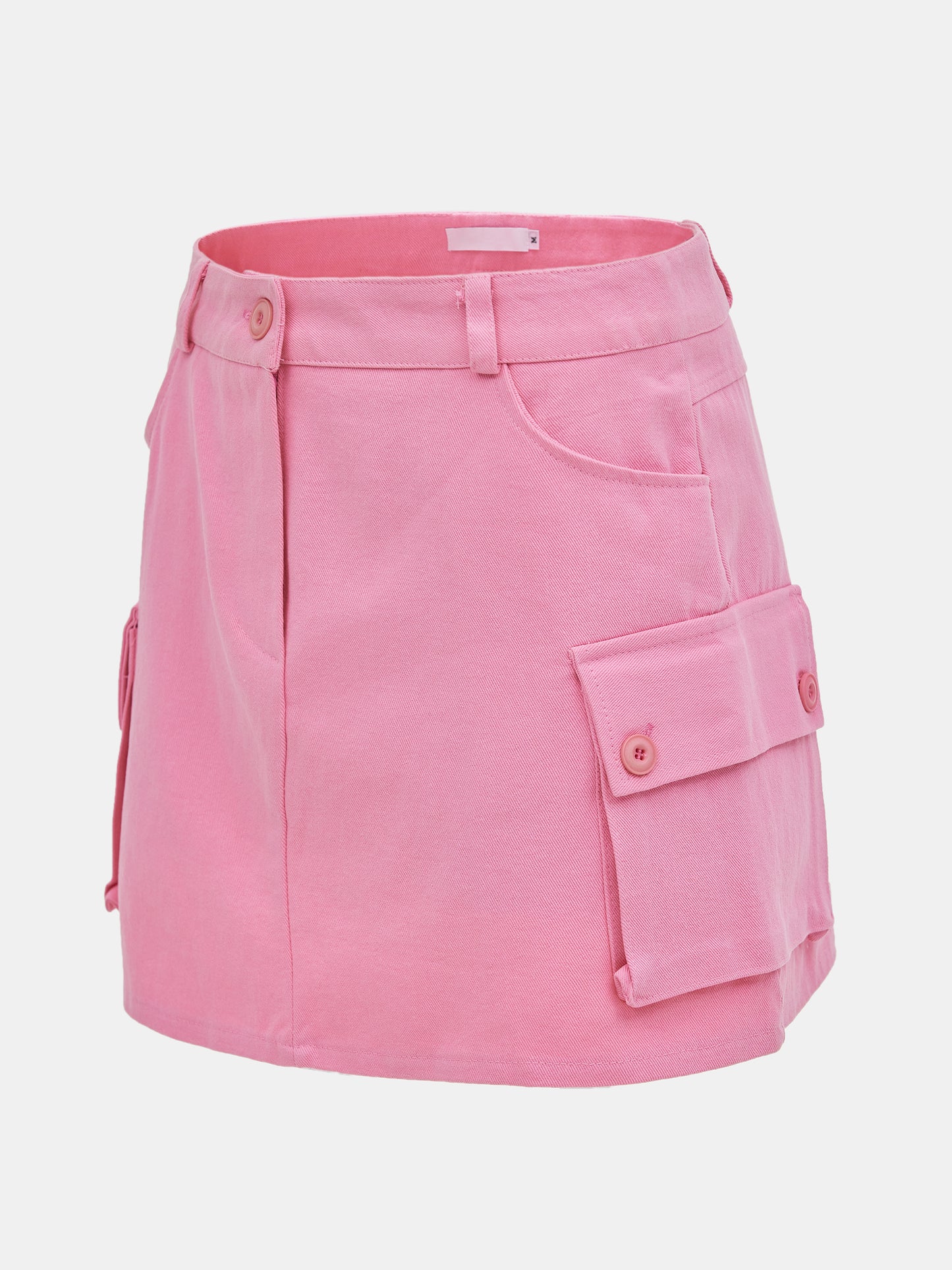 Cargo Miniskirt, Flamingo