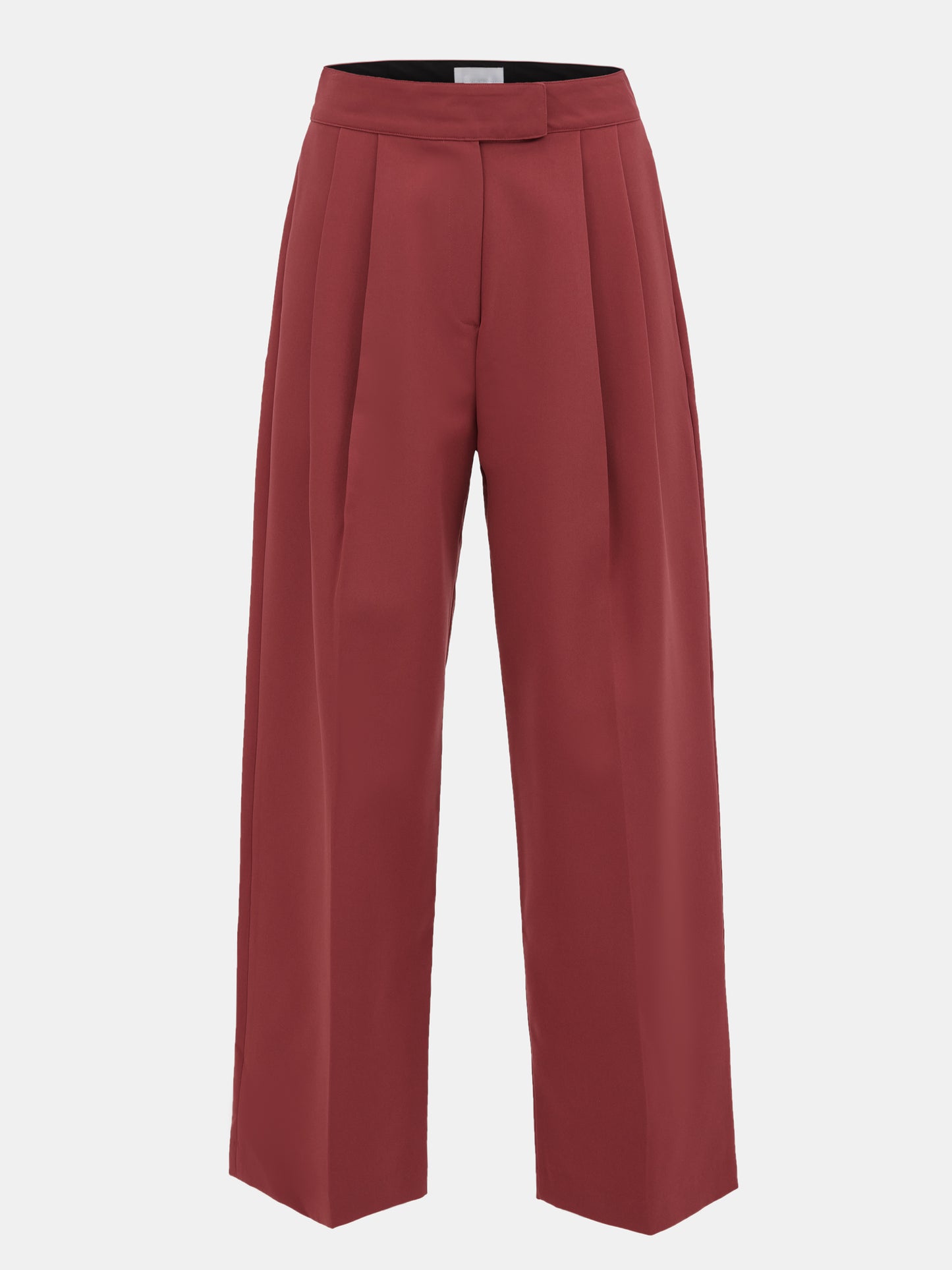 Relaxed Suit Trousers, Crimson