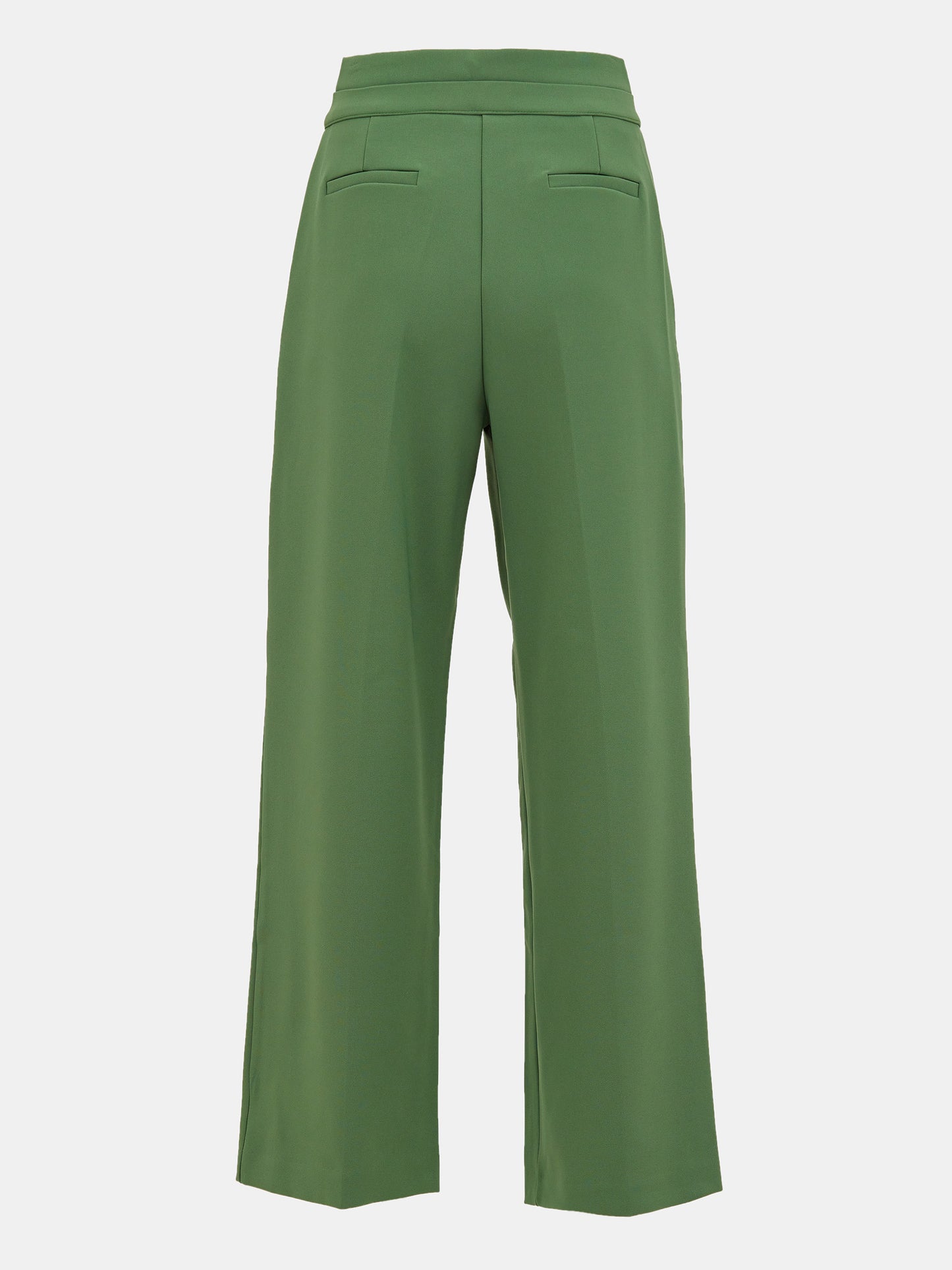 Double-Waistline Trousers, Peale Green