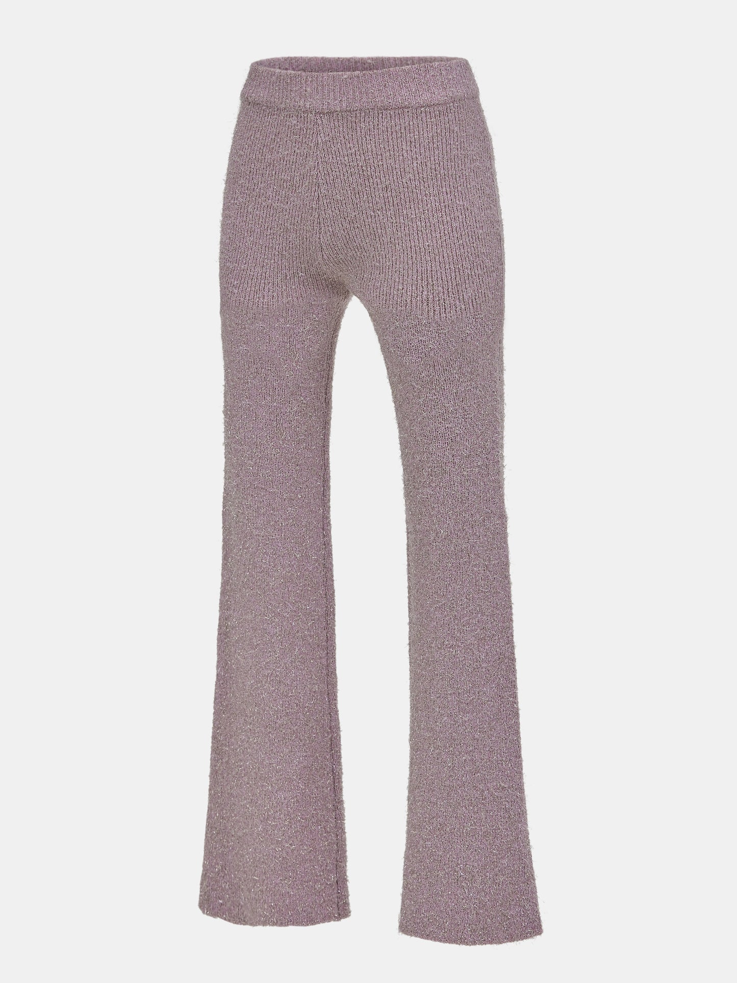 Lamé Lounge Pants, Lavender