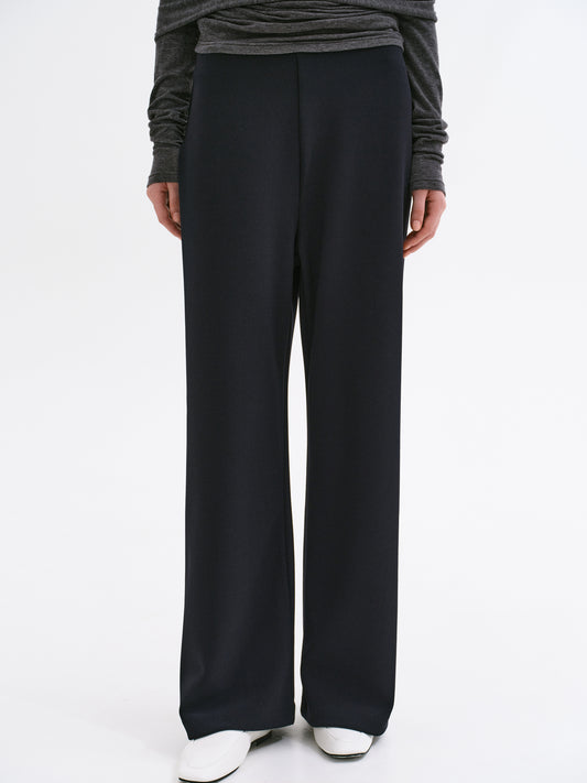 Elasticated Comfort Trousers, Navy