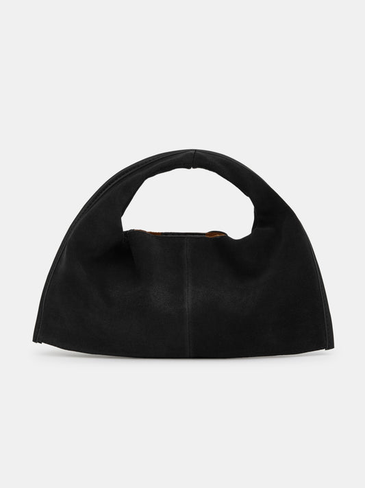 (Pre-order) Suede Mini Tote Bag, Black