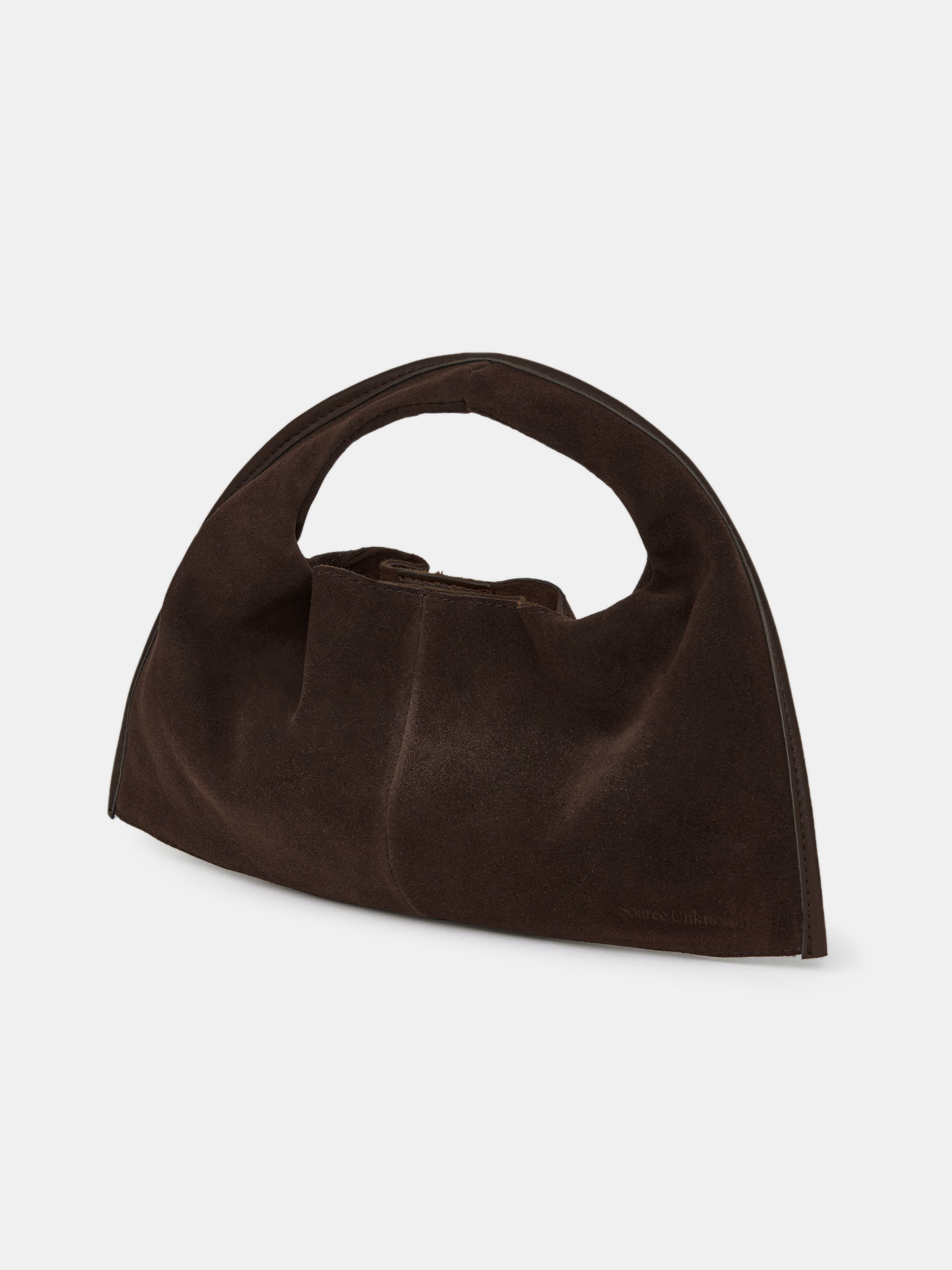 Vida Suede Mini Tote Bag, Cocoa