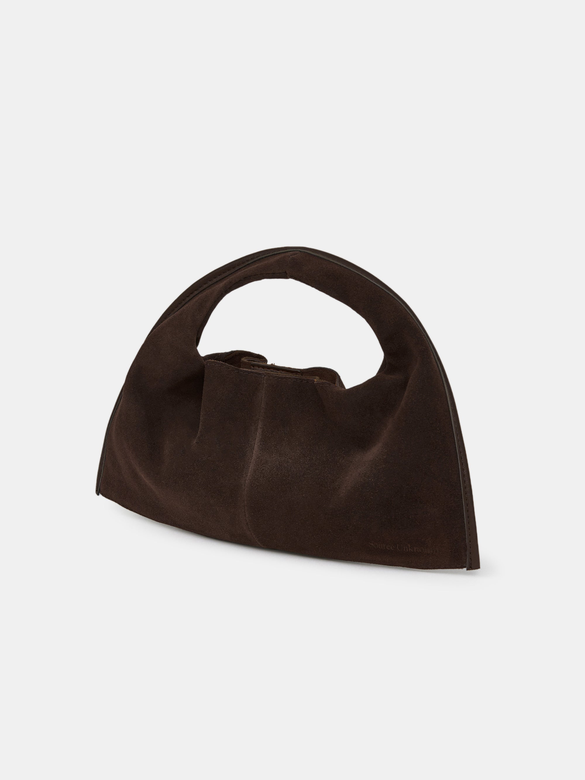 Vida Suede Mini Tote Bag, Cocoa