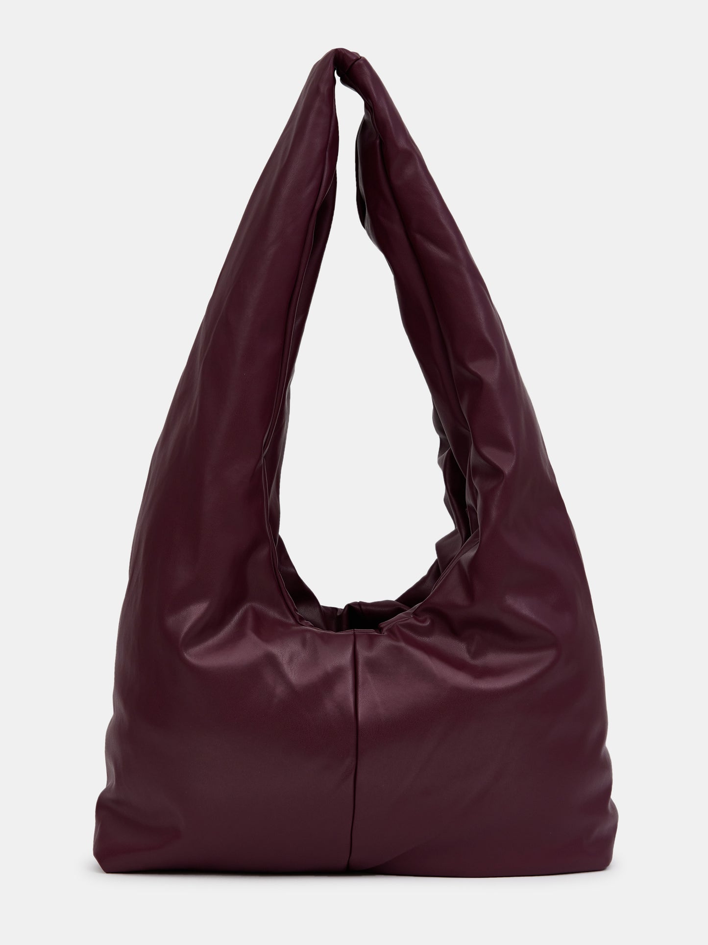Faux leather shoulder bag - Women