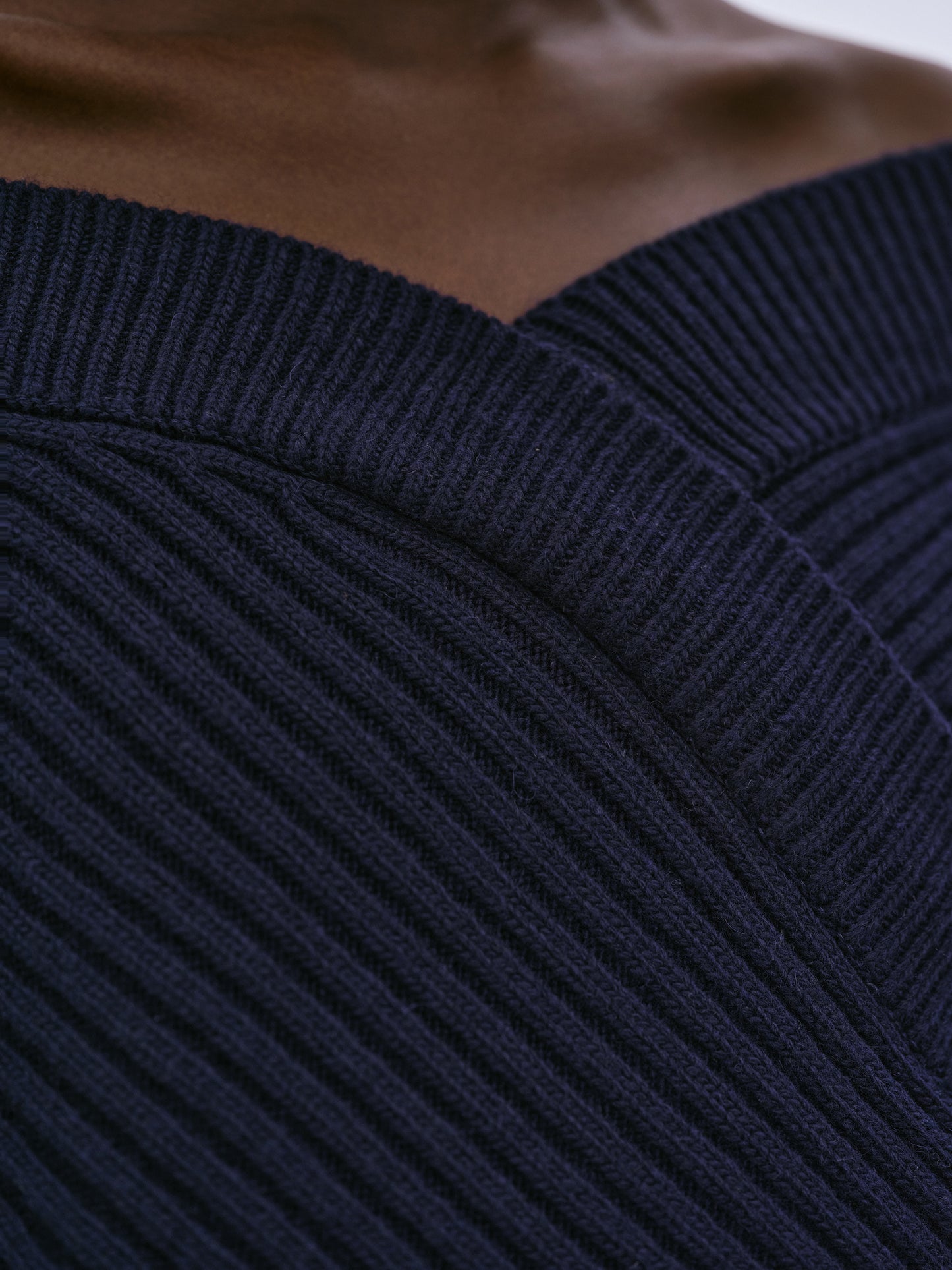 Mckenna Unbalance Sweater, Navy