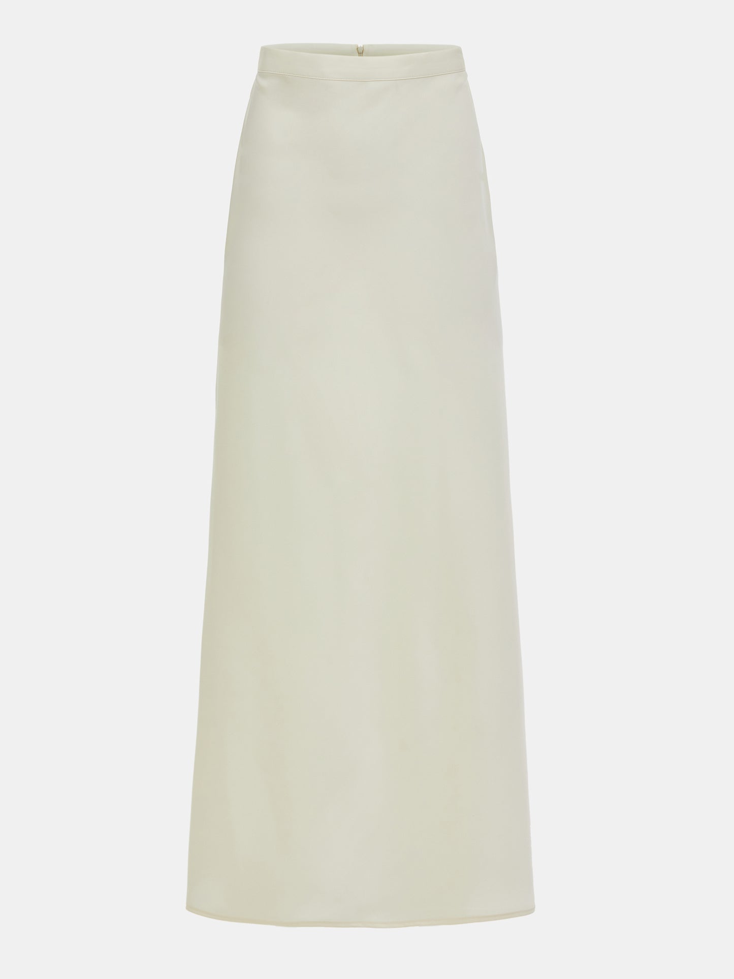 Silky Satin Skirt, Pearl