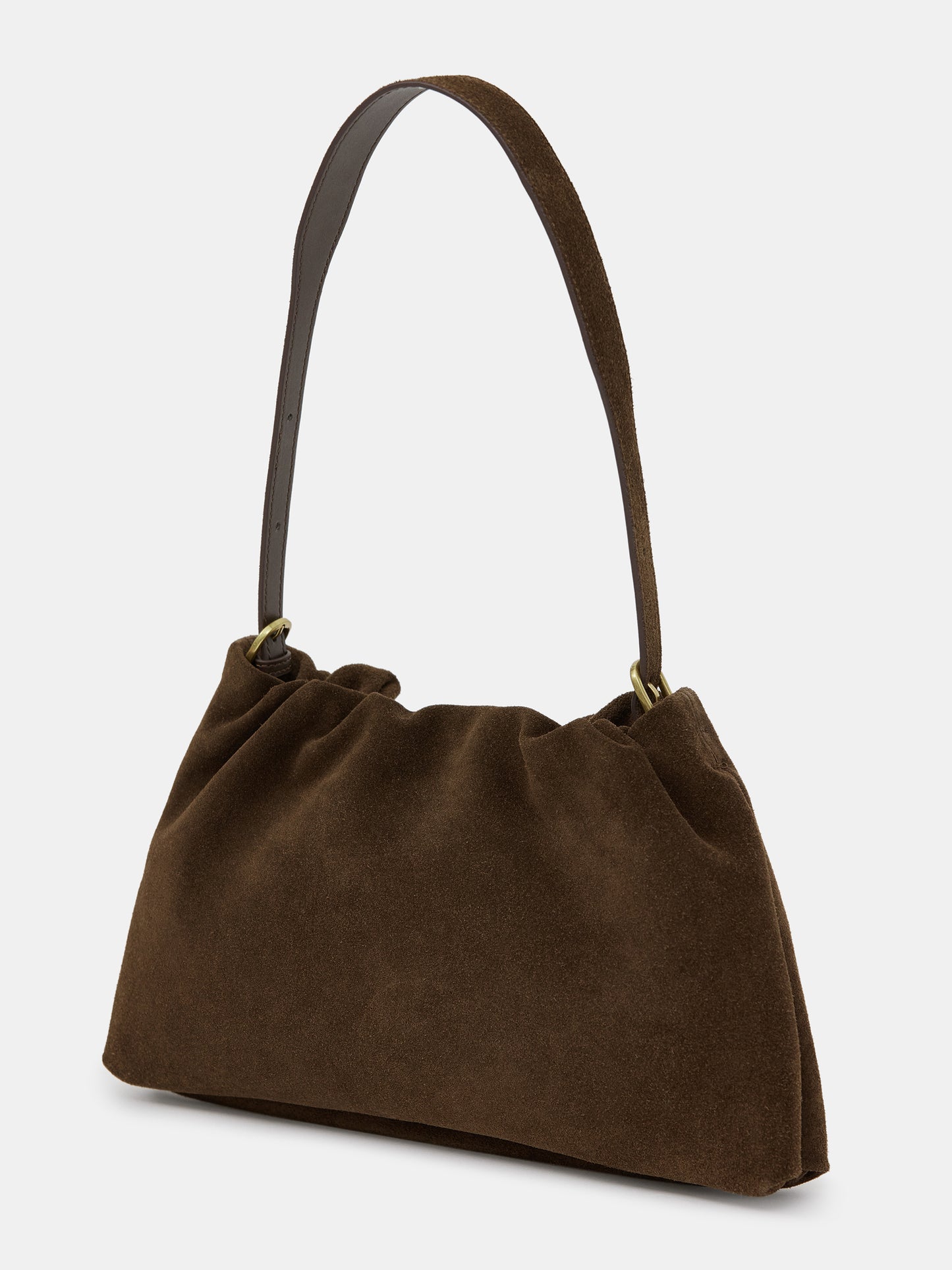 Origami Suede Bag, Cocoa – SourceUnknown