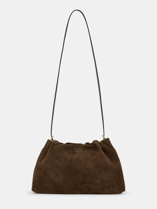 Origami Suede Bag, Cocoa – SourceUnknown