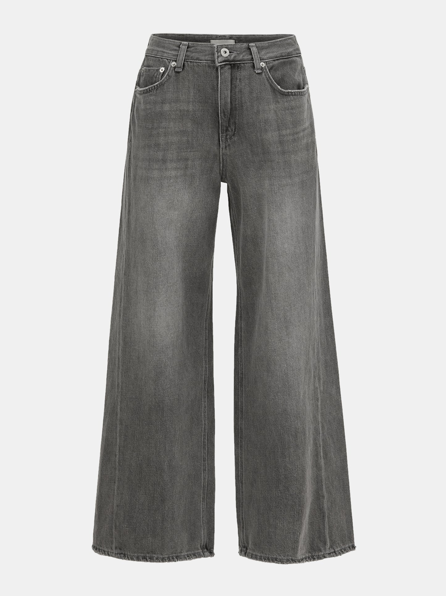 Relaxed Faded Jeans, Aged Black