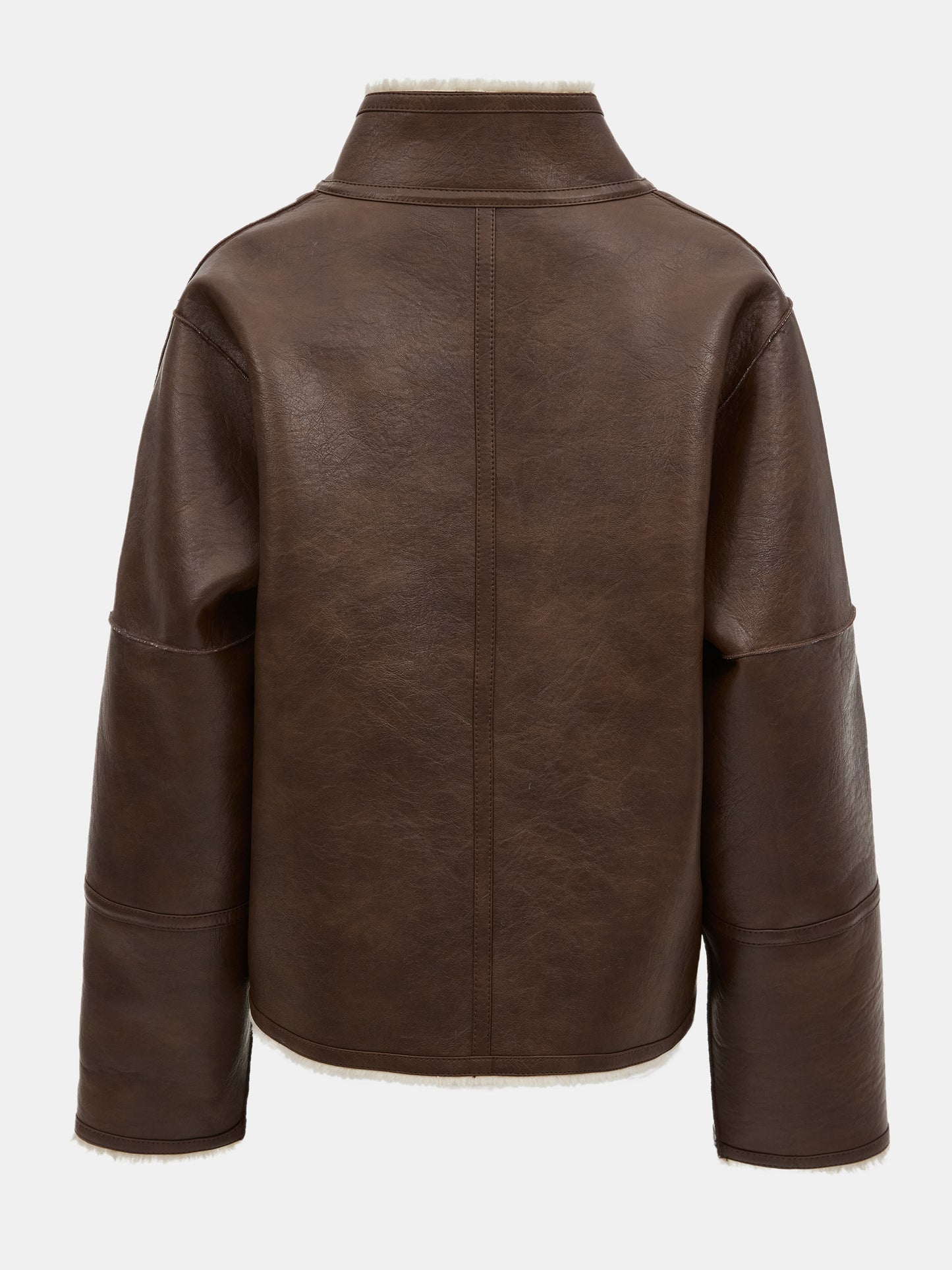 Reversible Shearing Jacket, Syrup/Tortilla SourceUnknown