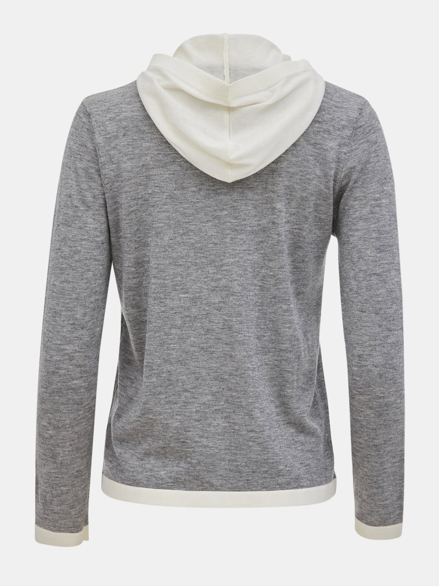 Layered Knit, Grey/Ivory