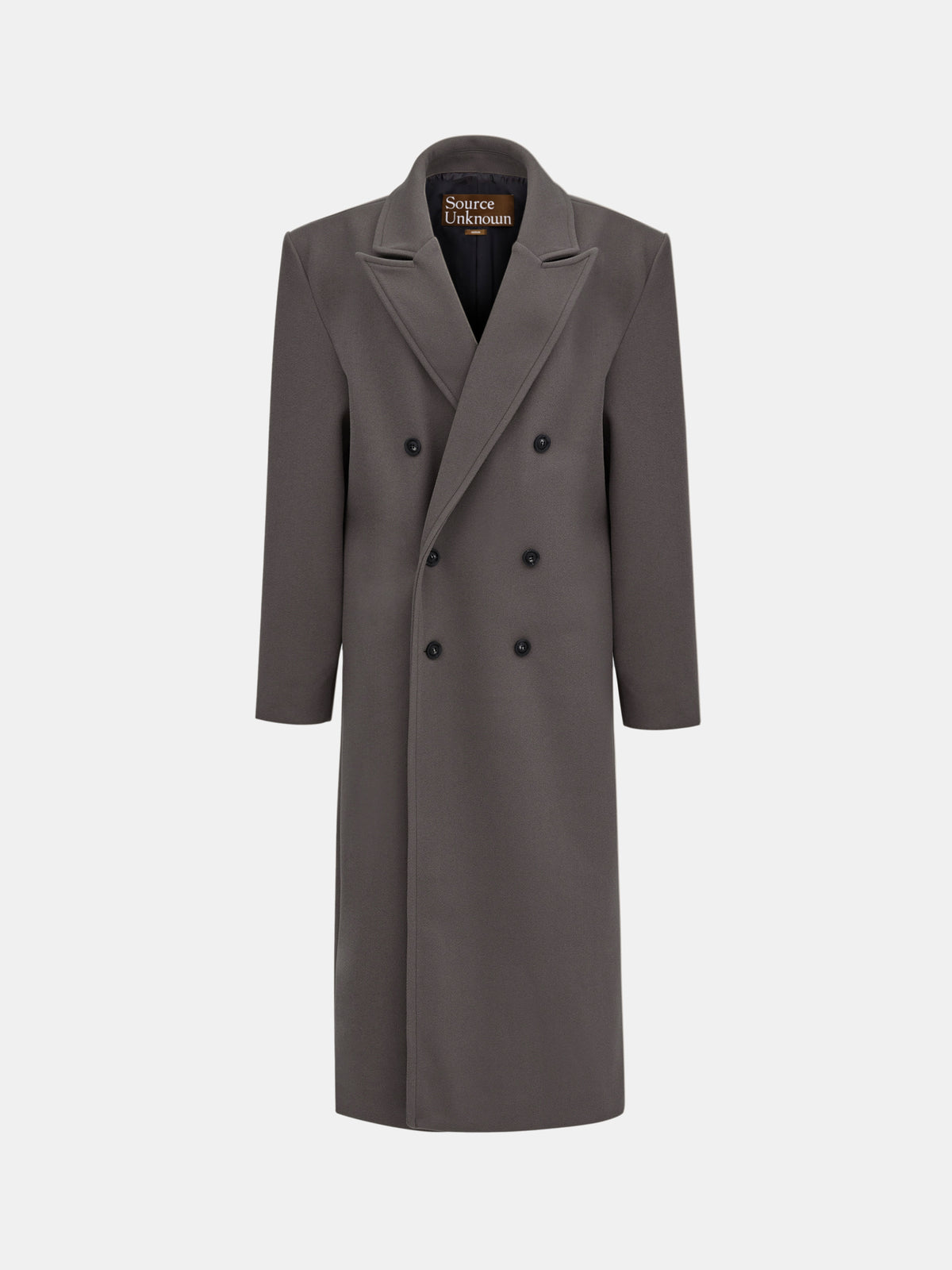 Wallis Oversized Grandpa Coat, Grey