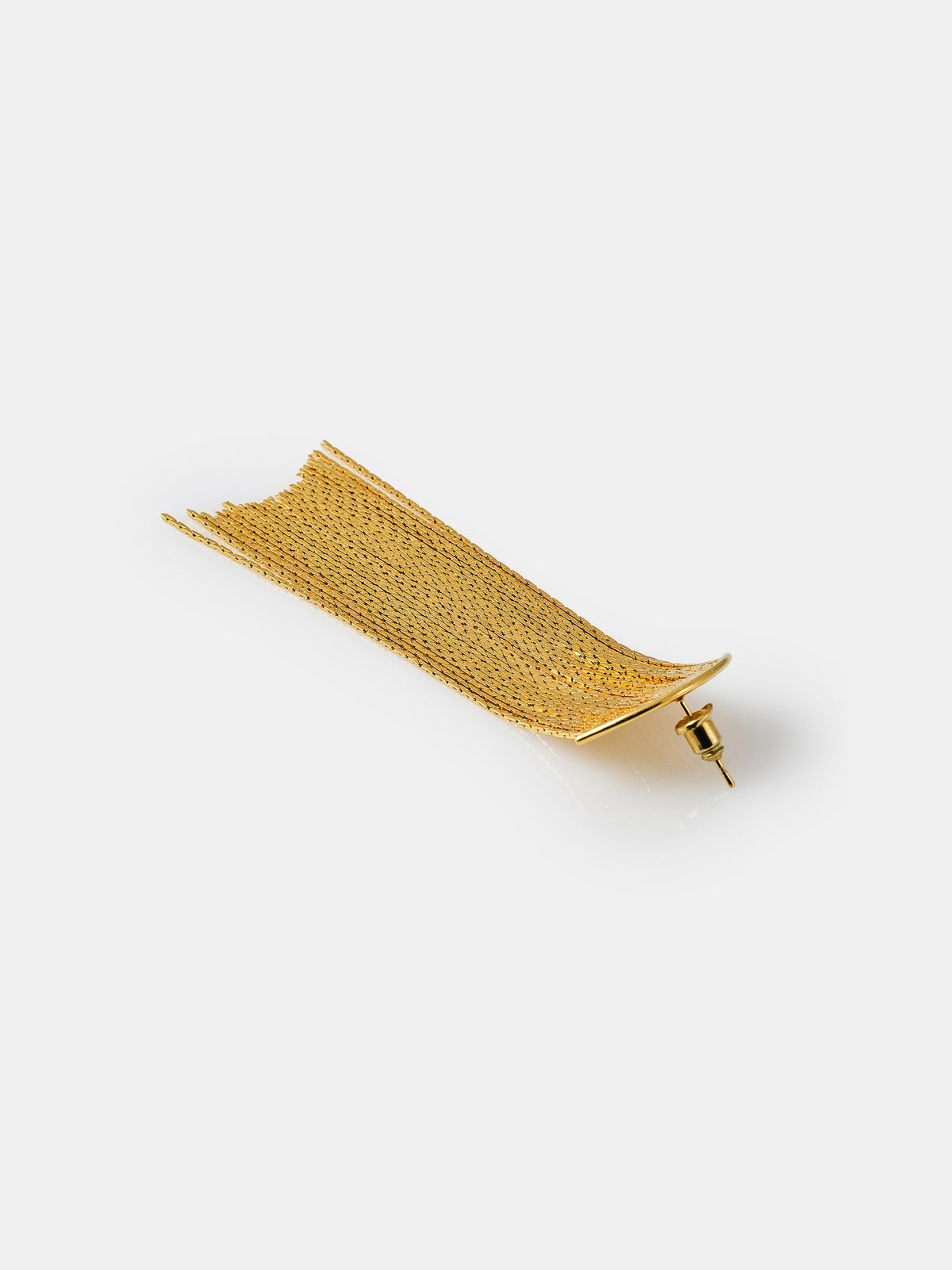 Tassel Drop Earrings, Gold