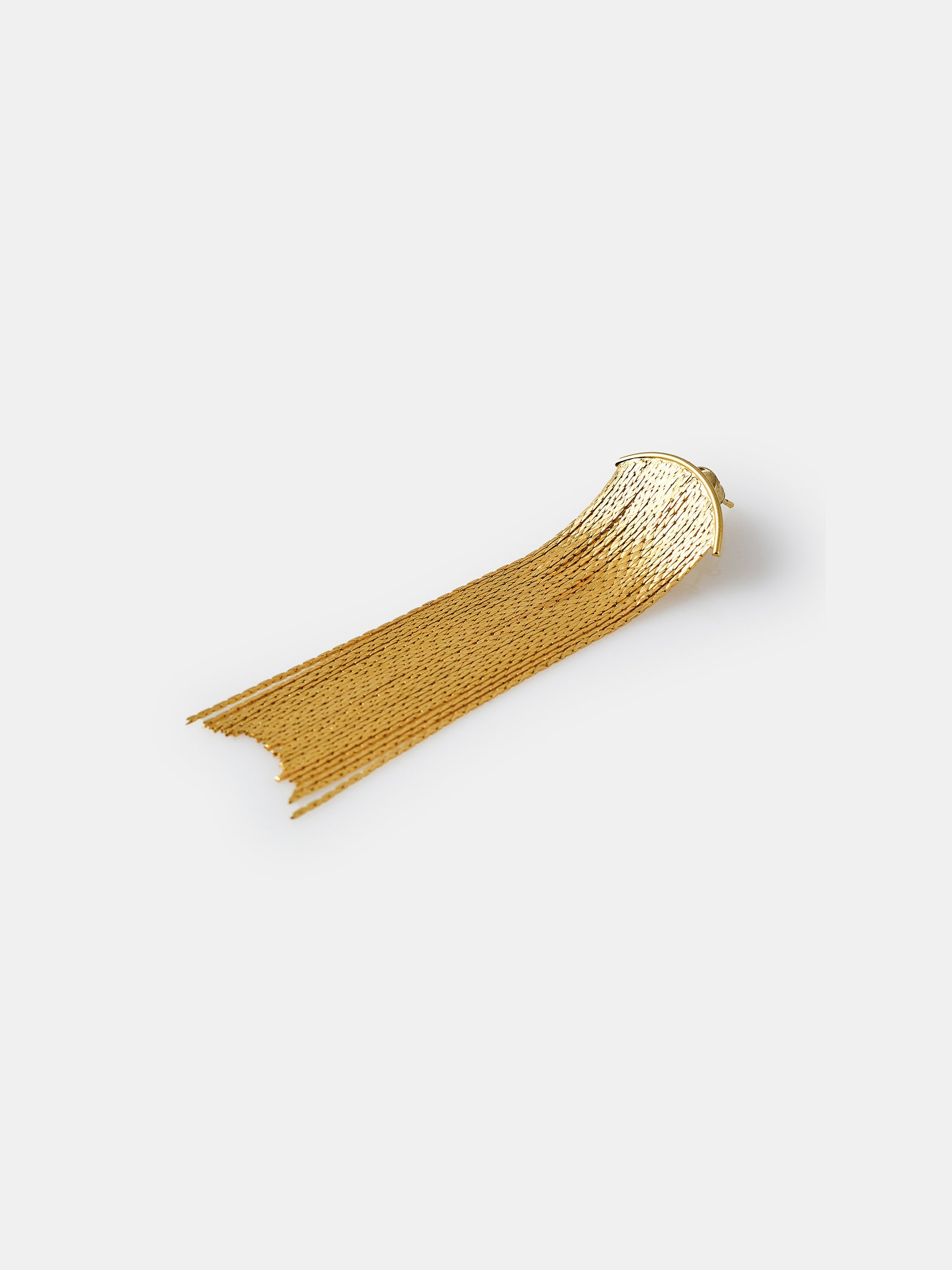Tassel Drop Earrings, Gold