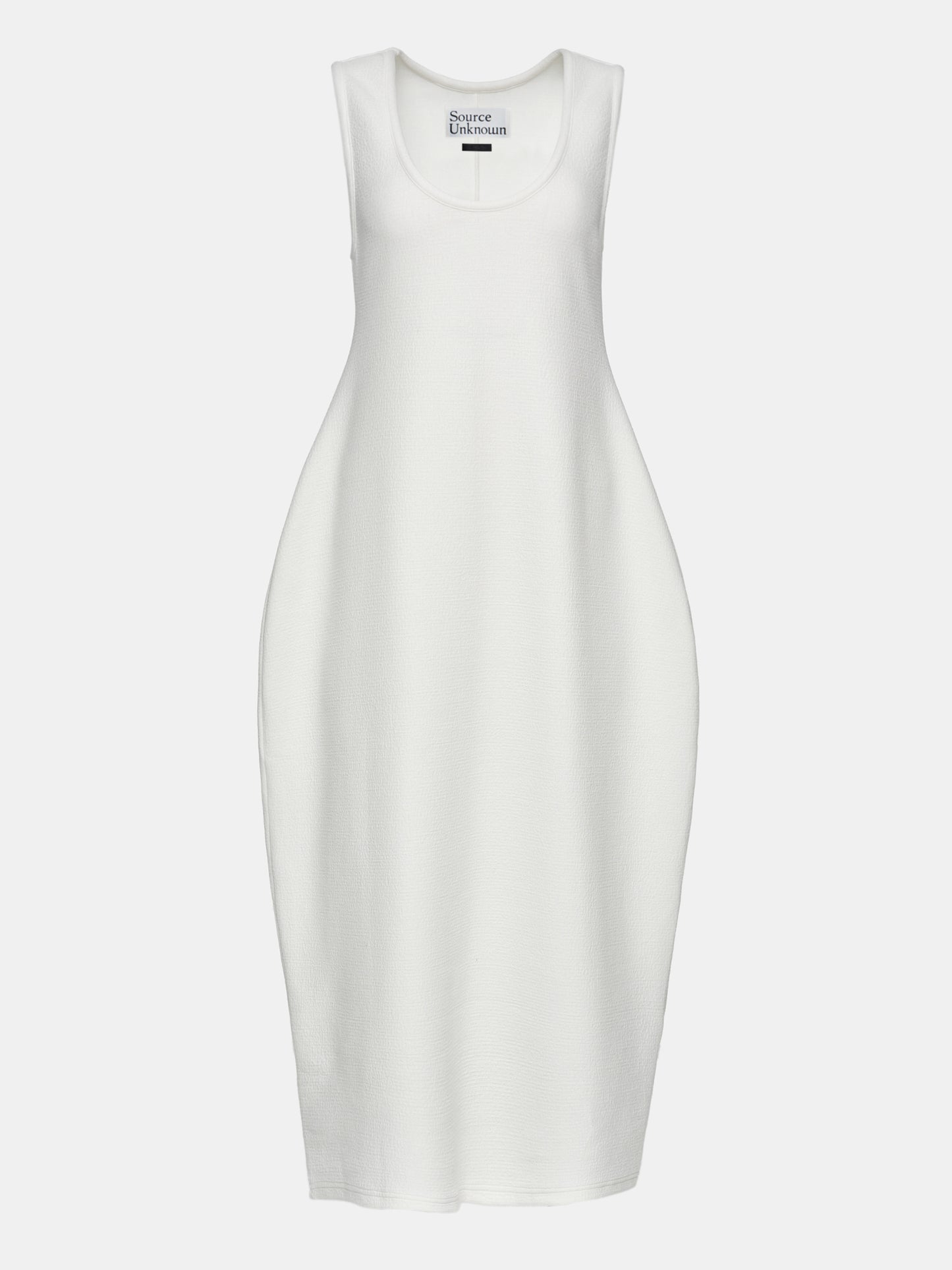 Adua Vase Midi Dress, White