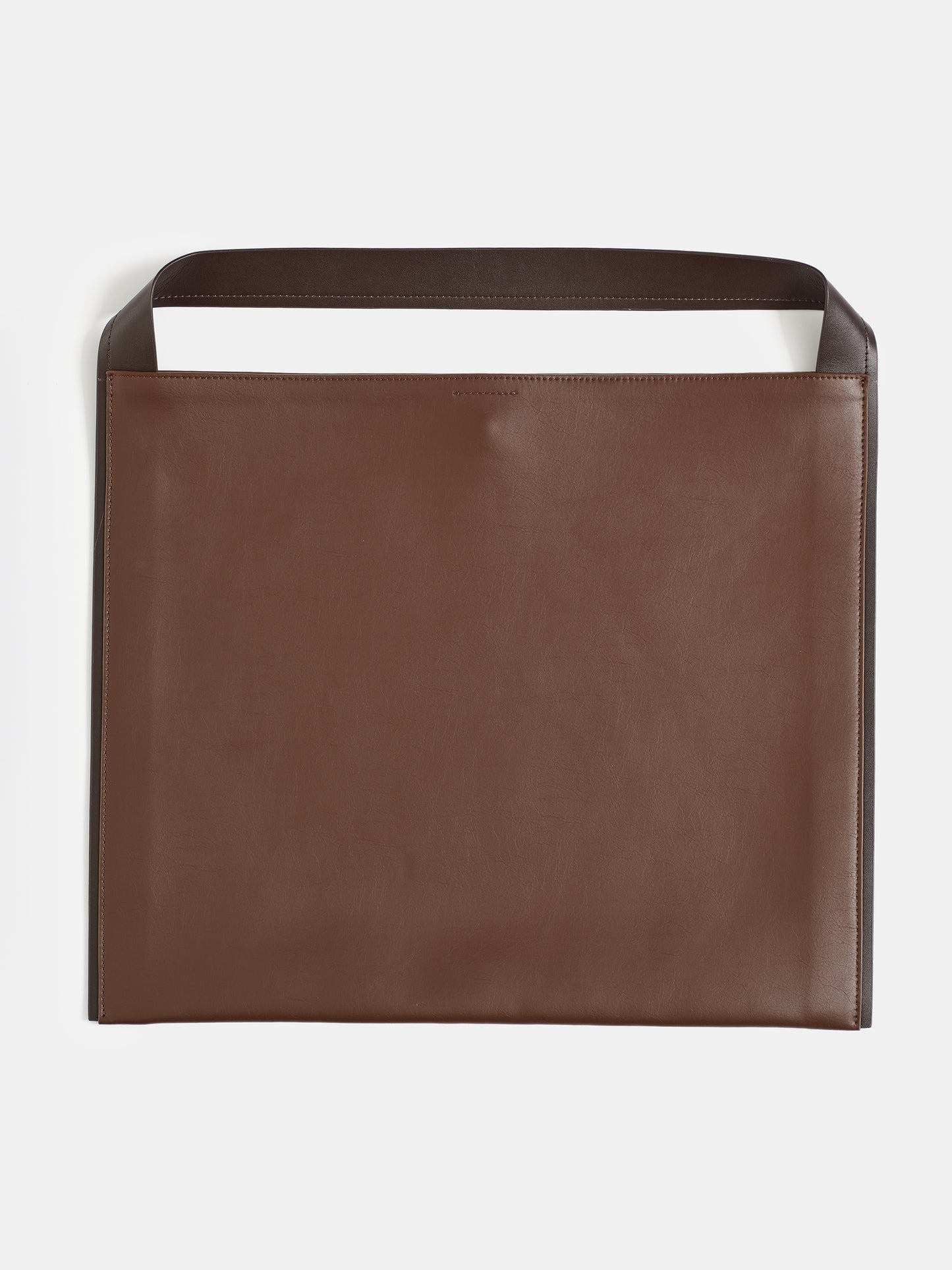 (Pre-order) XL Leather Tote Bag, Toffee Brown