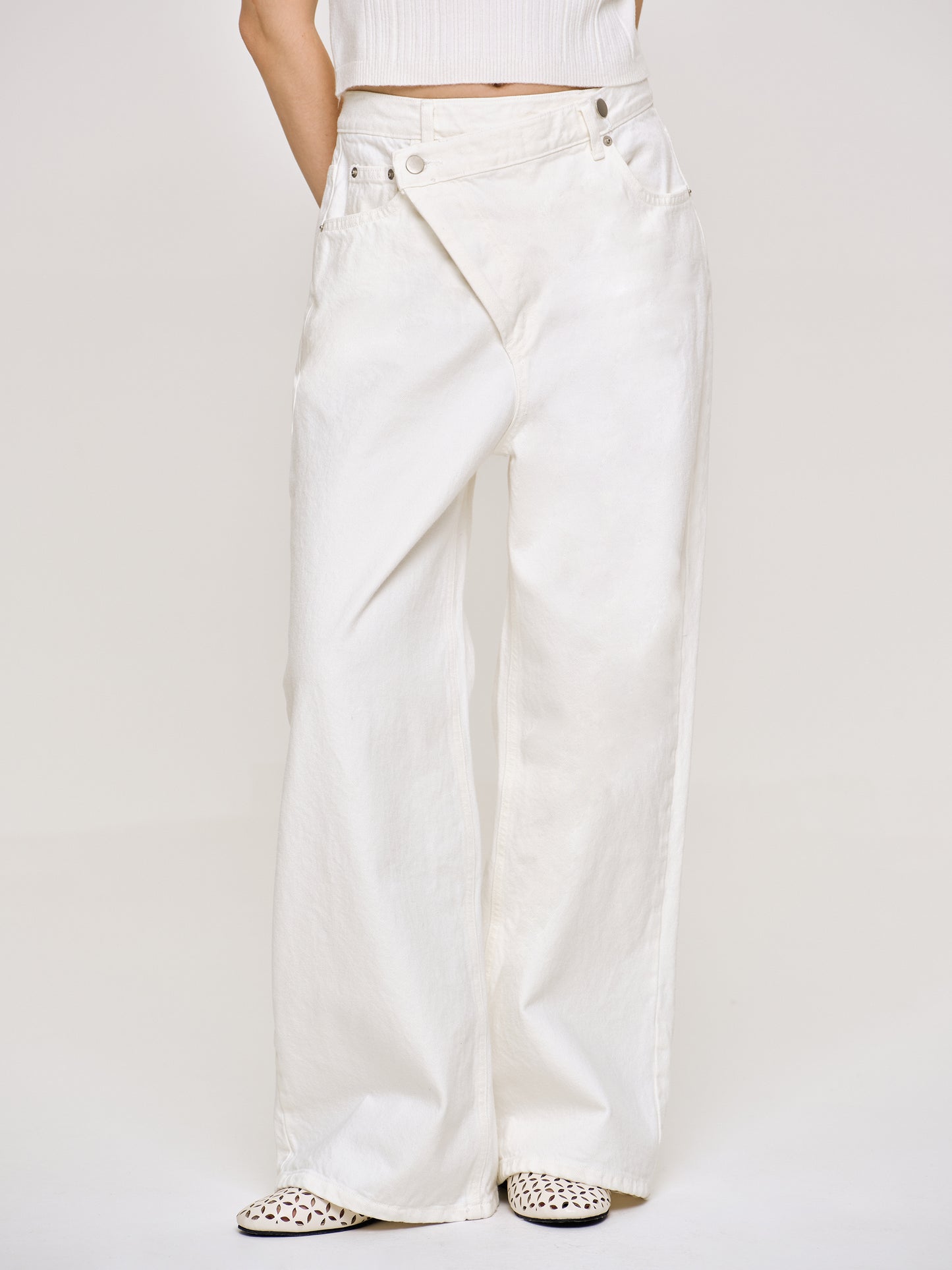 Crossover Jeans, White