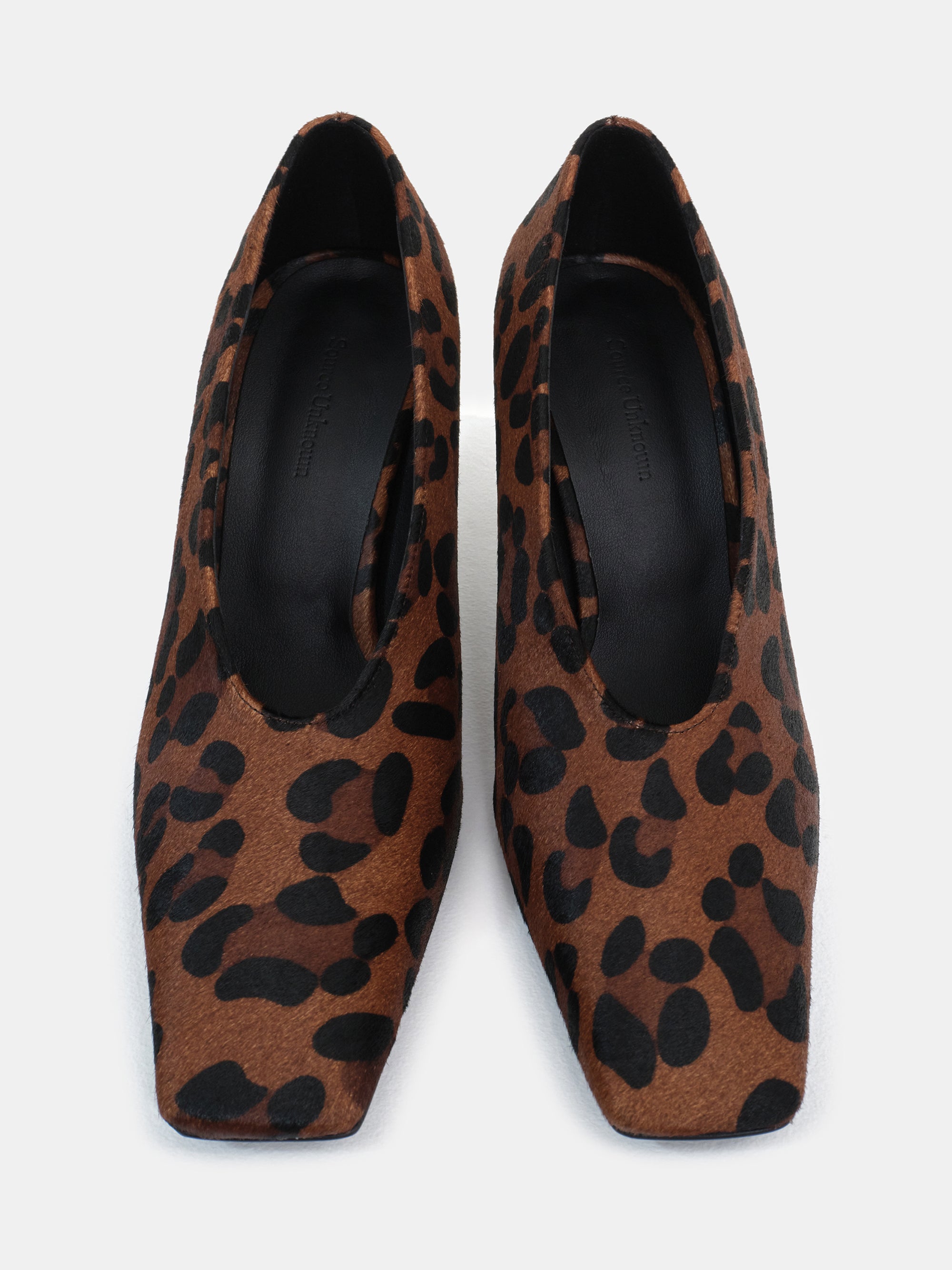 Dako Leopard Pumps, Brown
