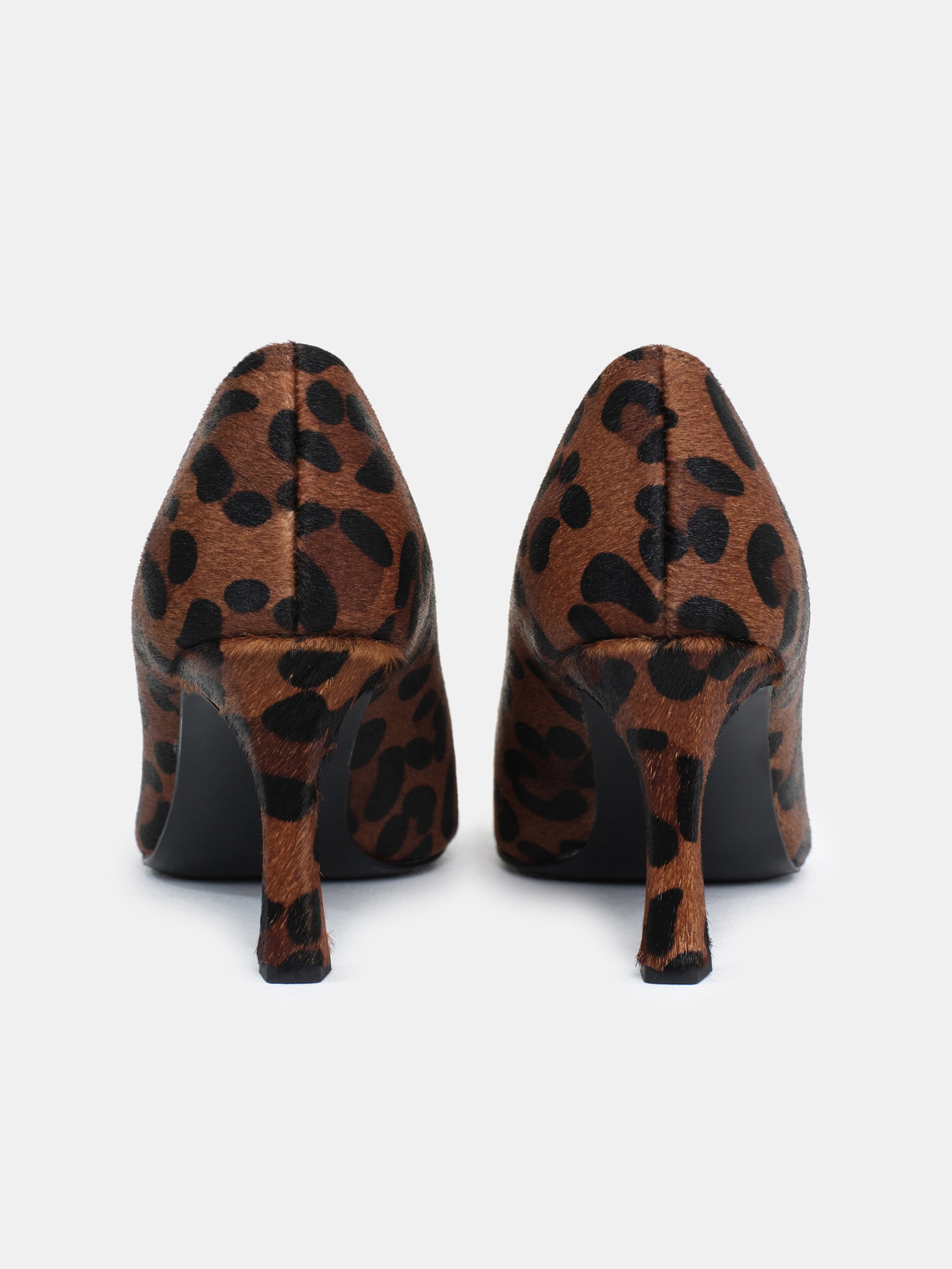 Dako Leopard Pumps, Brown