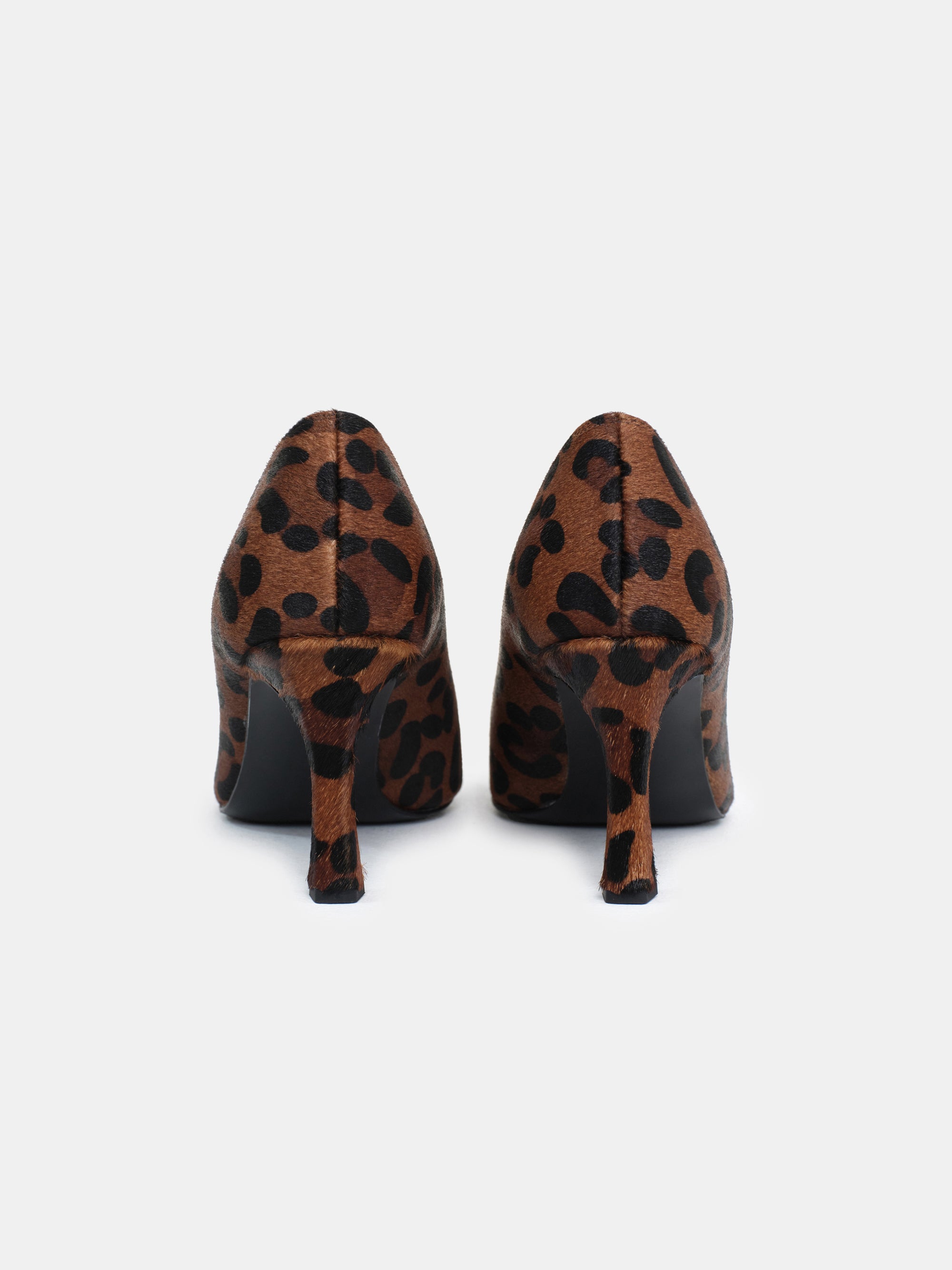 Dako Leopard Pumps, Brown