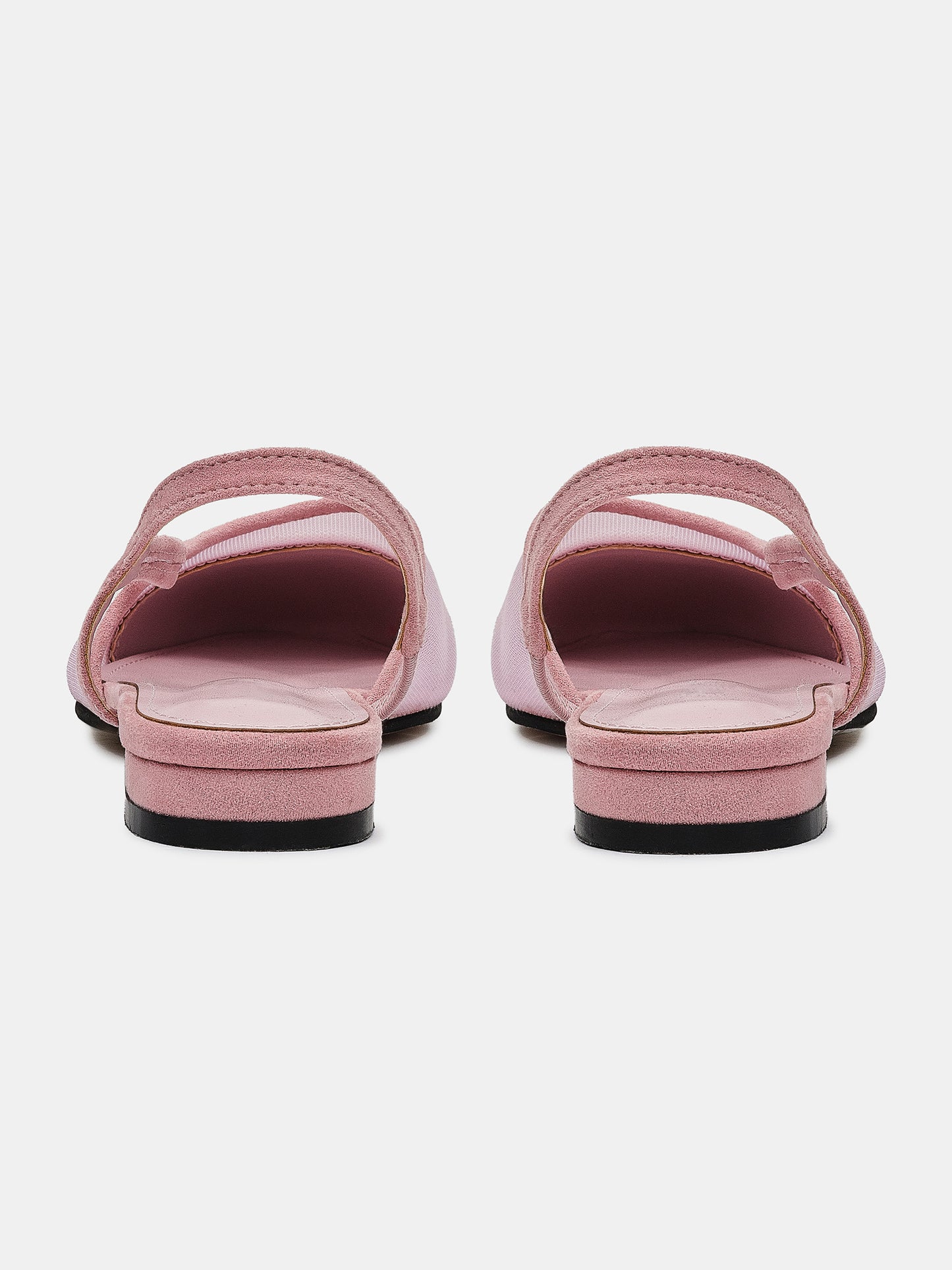 Slingback Tulle Sandals, Pink