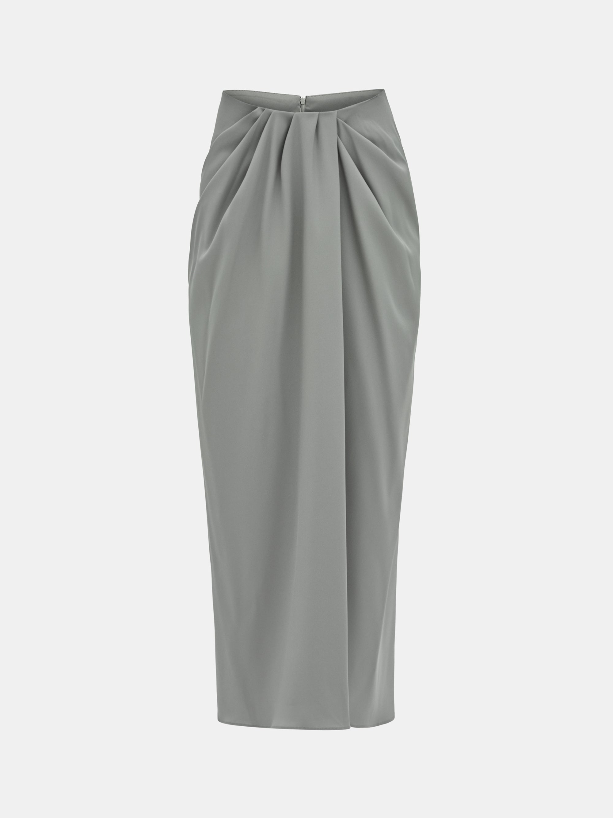 Tahoe Center-Drape Skirt, Graphite