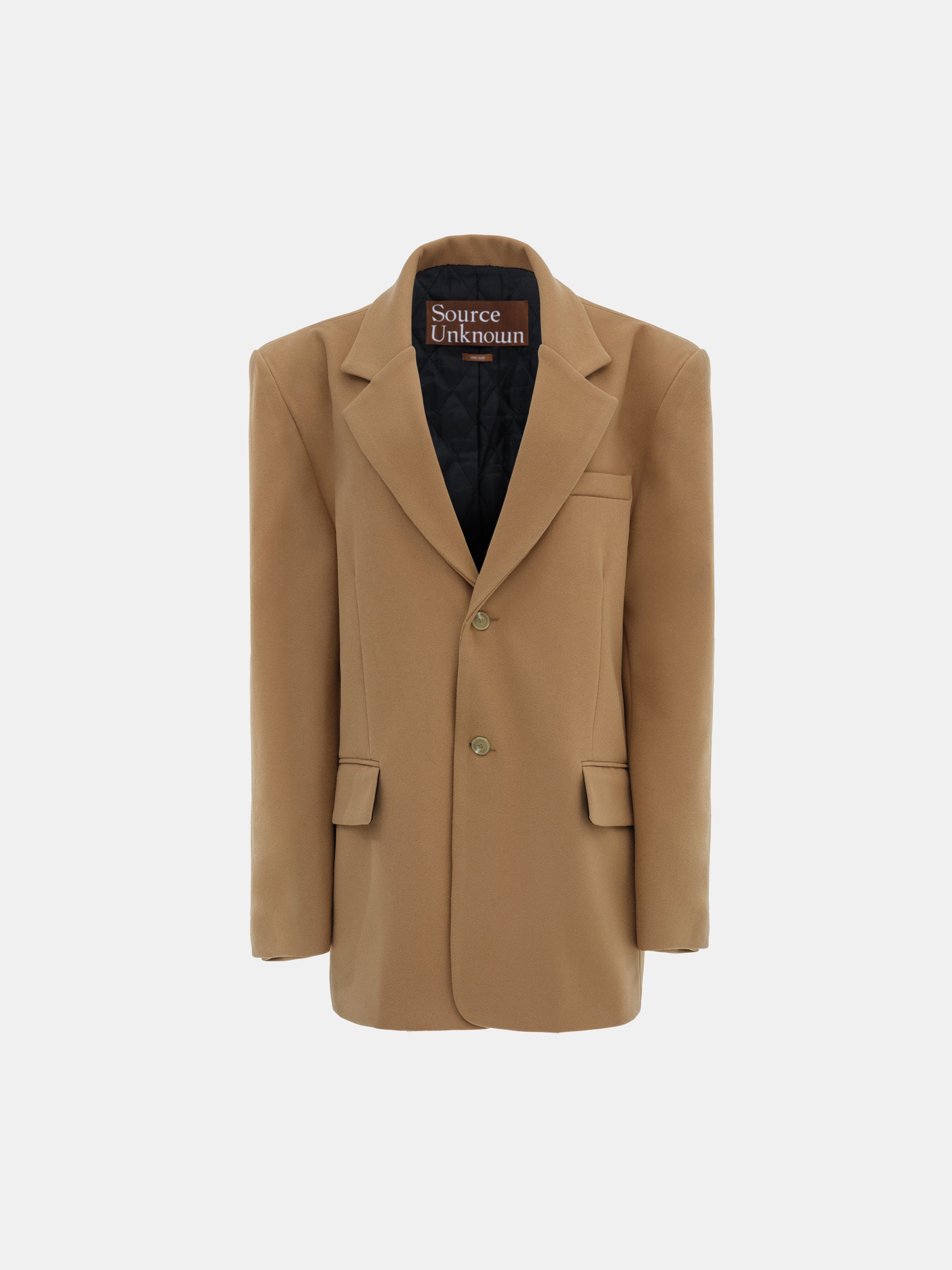 Hayk Oversized Boyfriend Blazer, Camel