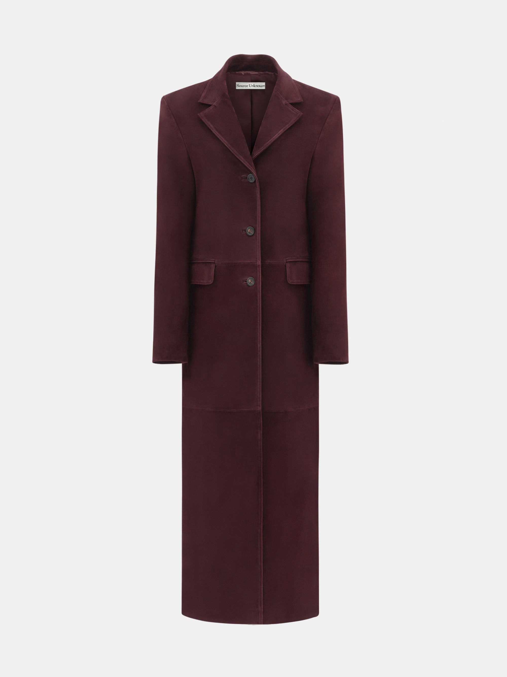 Hailey Coat, Oxblood